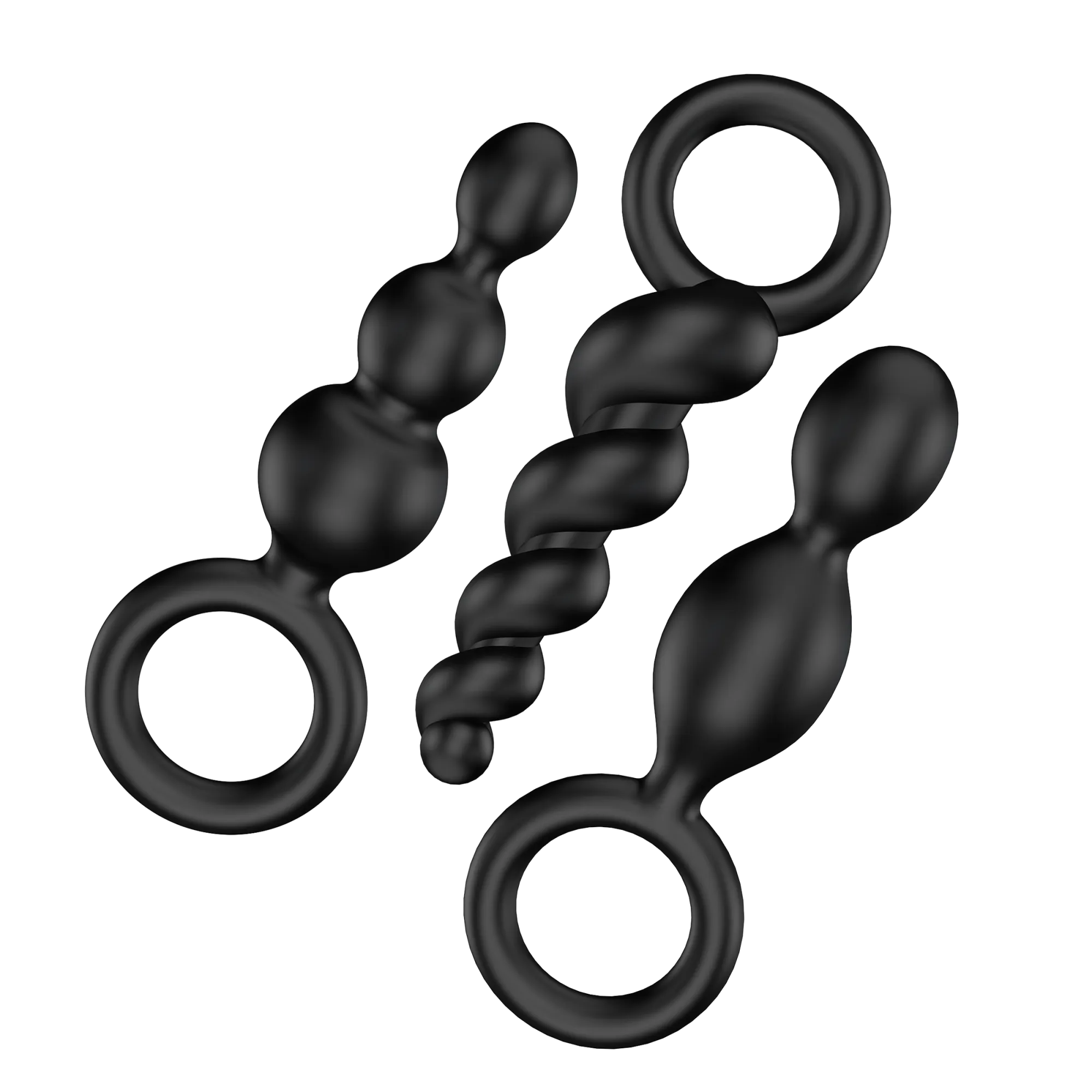 комплект анальных стимуляторов satisfyer black 000756sa в Москве