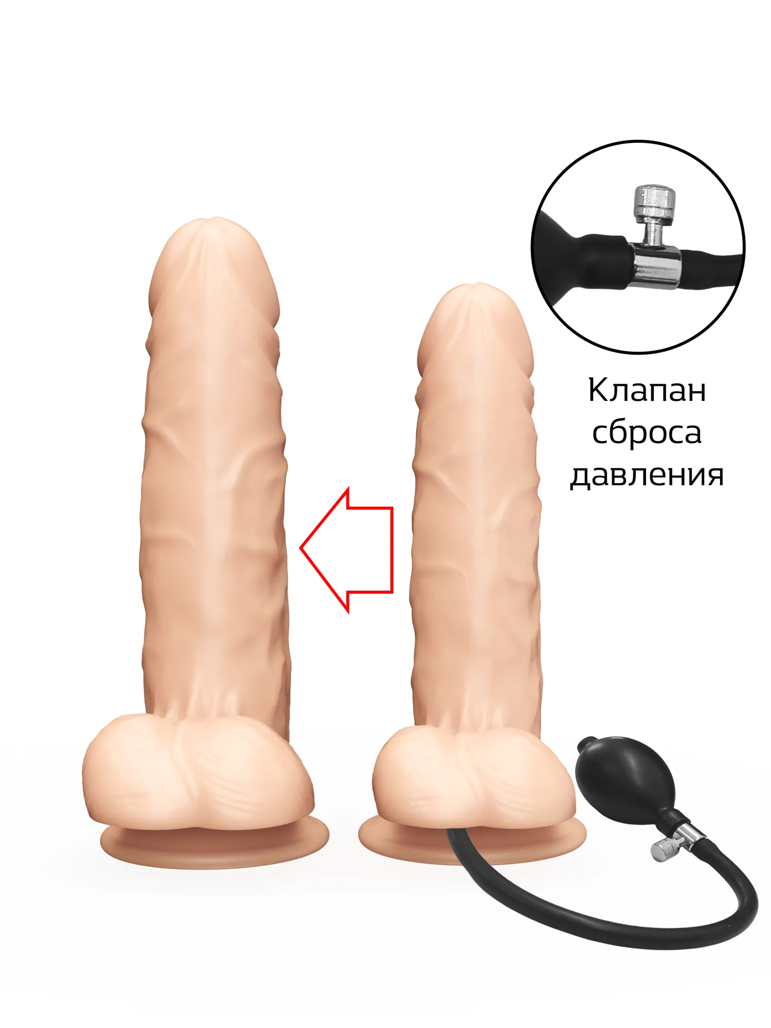 надувной фаллоимитатор lovetoy коробочная версия 171303ru в Москве