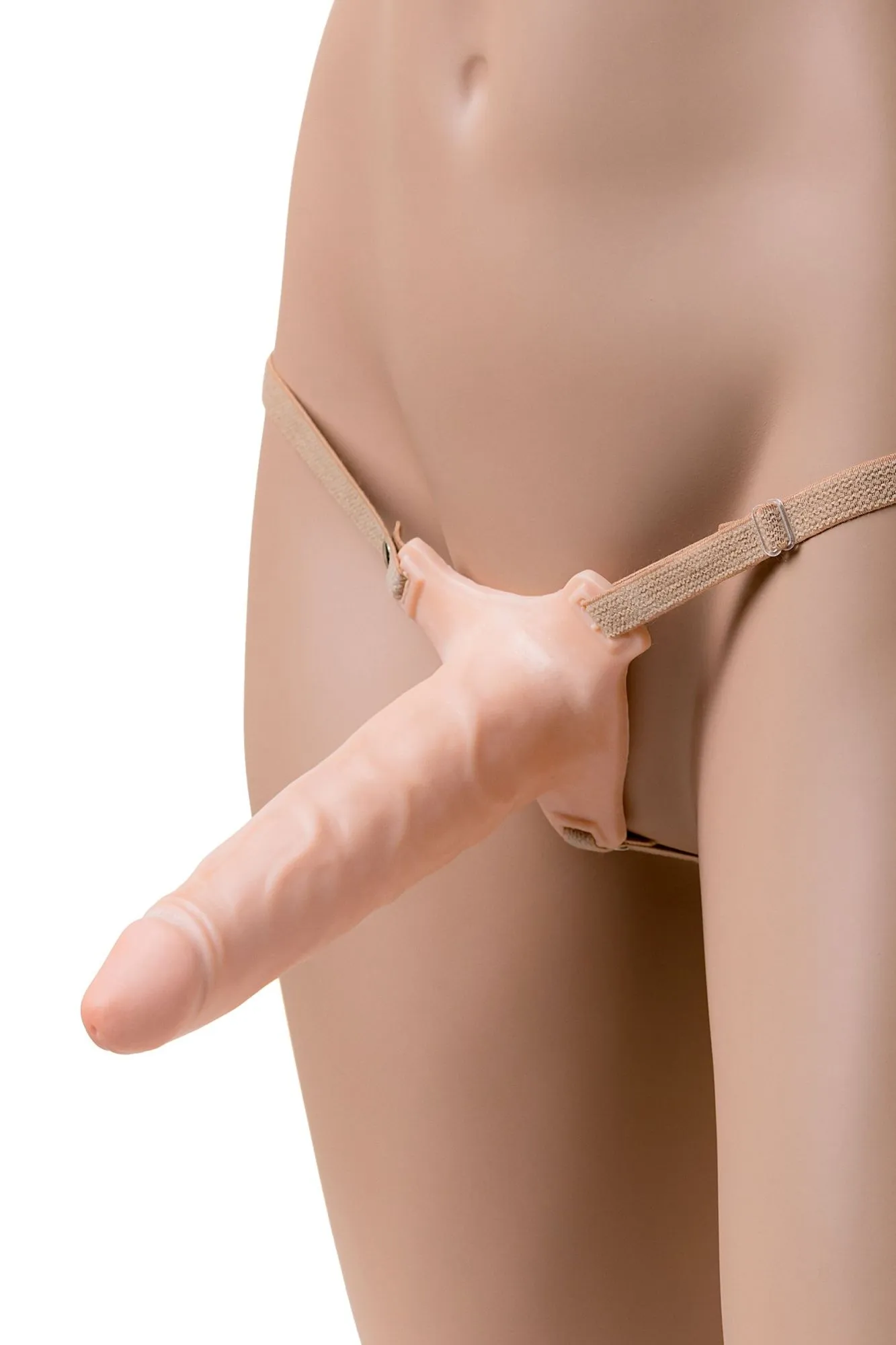 фаллопротез lovetoy поясной, телесный, 18,5 см в Москве