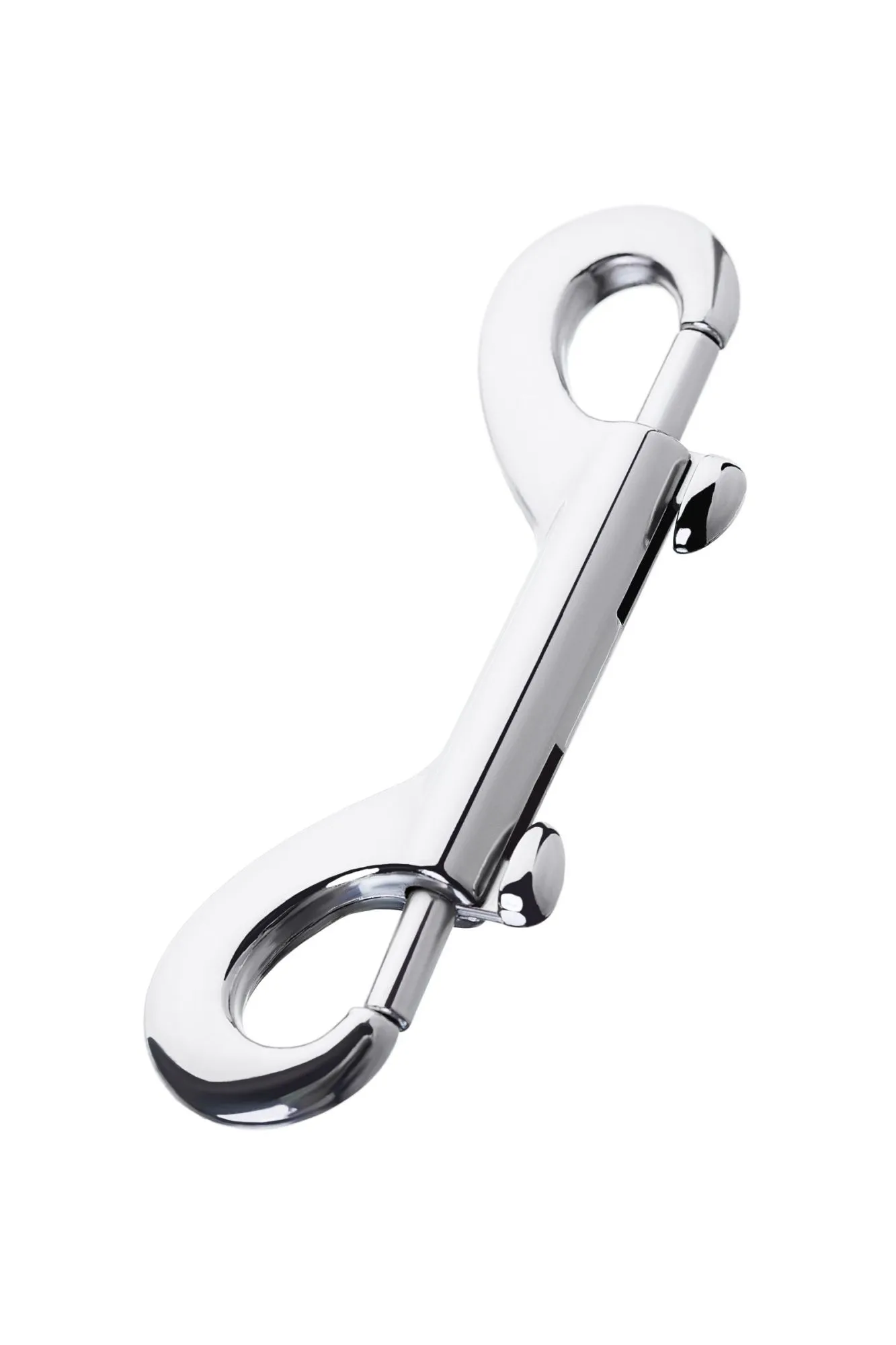 карабин двусторонний toyfa metal, металл, серебряный, 9 см в Москве