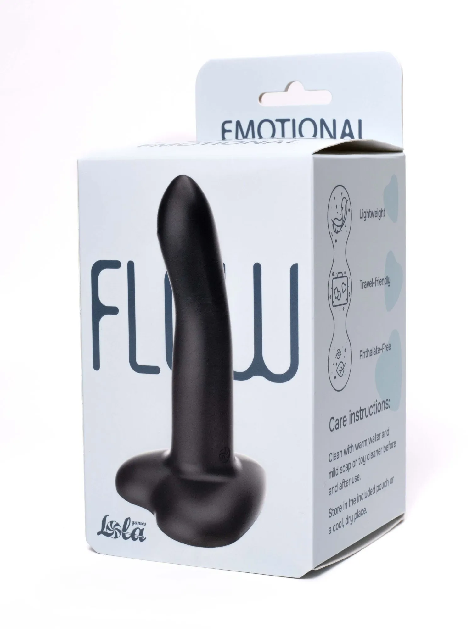 нереалистичный дилдо emotional black 2045-04lola в Москве