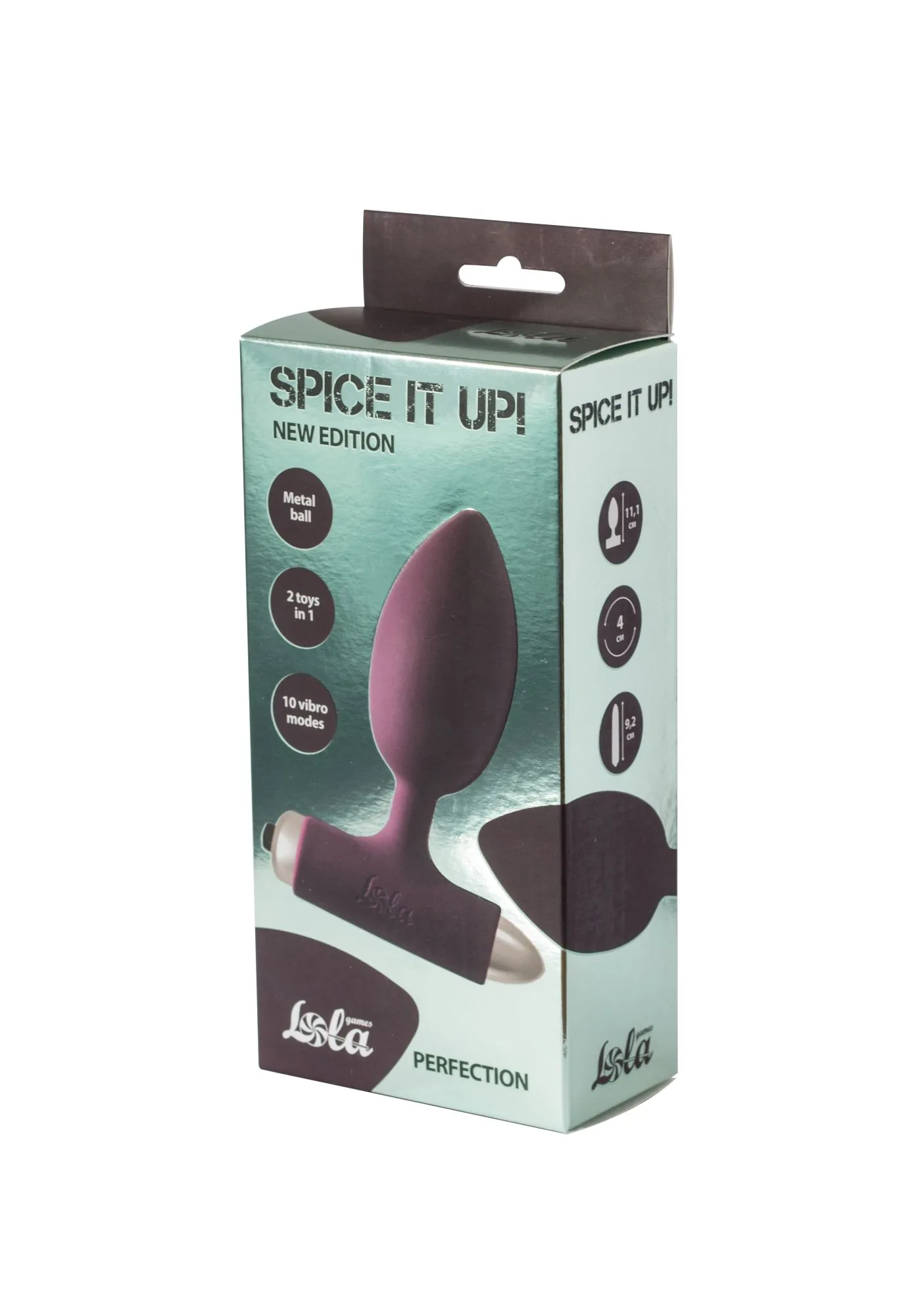 анальная пробка с вибрацией spice it up new edition perfection wine red 8014-03lola в Москве