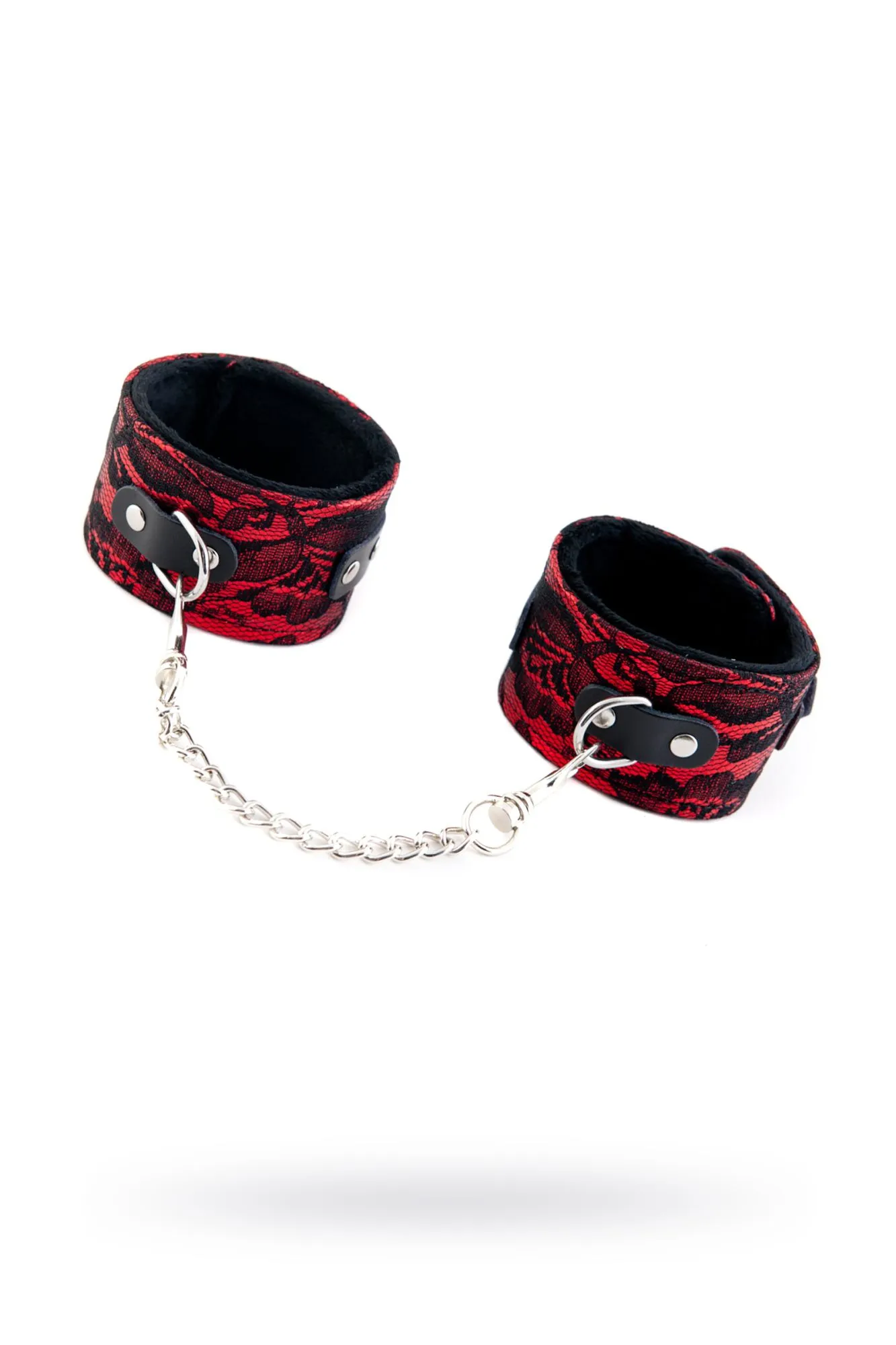 кружевные поножи toyfa marcus, красный, 46 см. в Москве