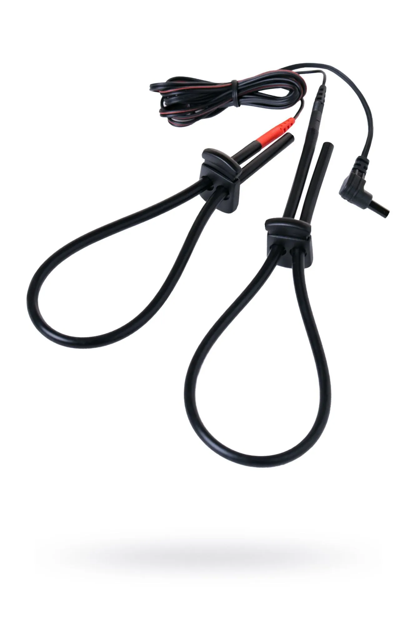 лассо для пениса mystim rodeo robin, электростимуляция, силикон, черный, 42см в Москве