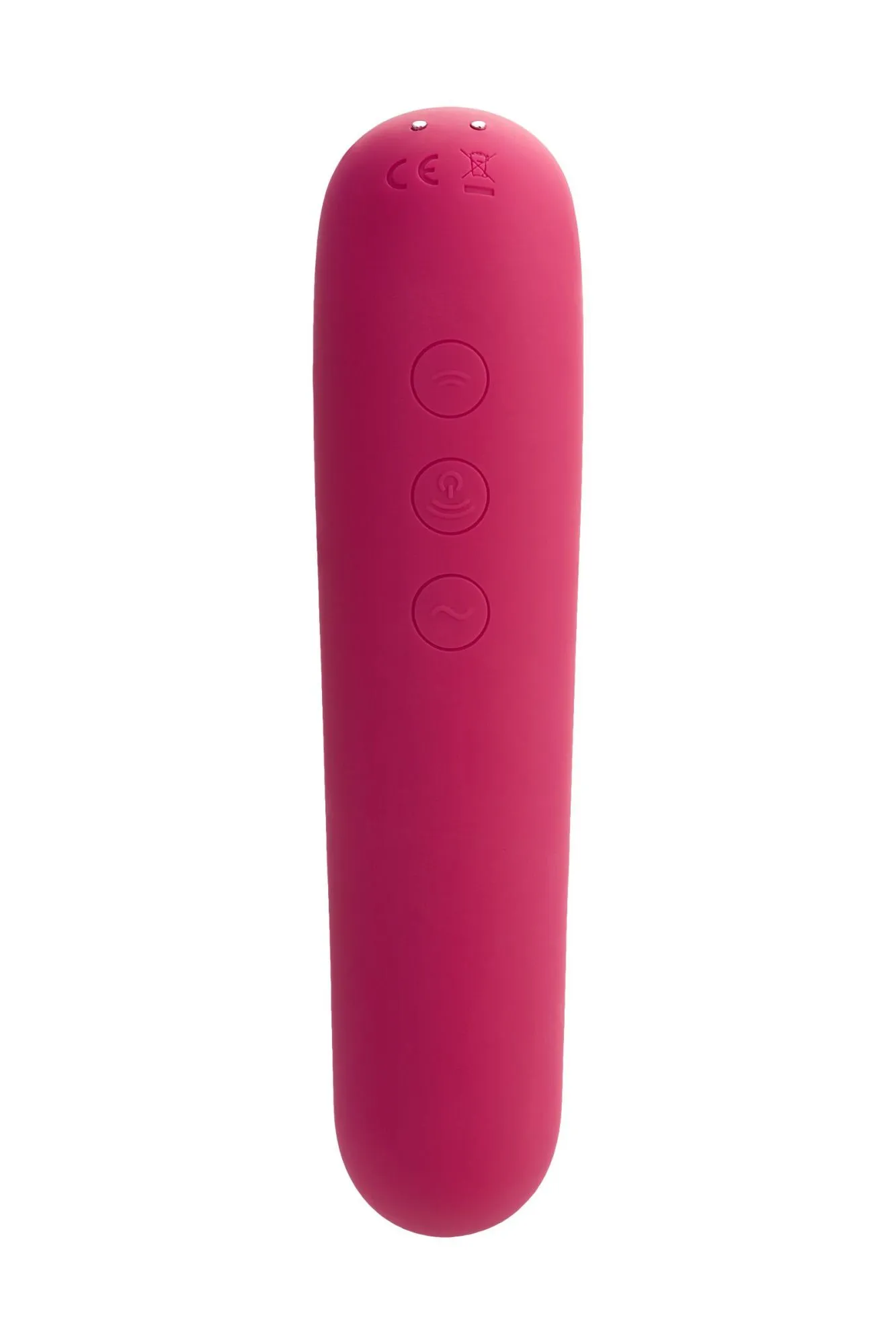 вакуум-волновой бесконтактный стимулятор клитора satisfyer dual love, силикон, красный, 16 см. в Москве