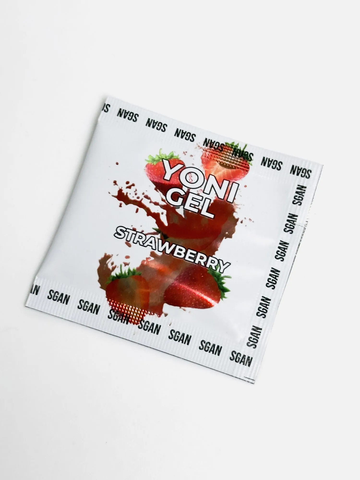 саше лубрикант sgan sensual со вкусом клубники для орального секса 5 мл 0561sg в Москве
