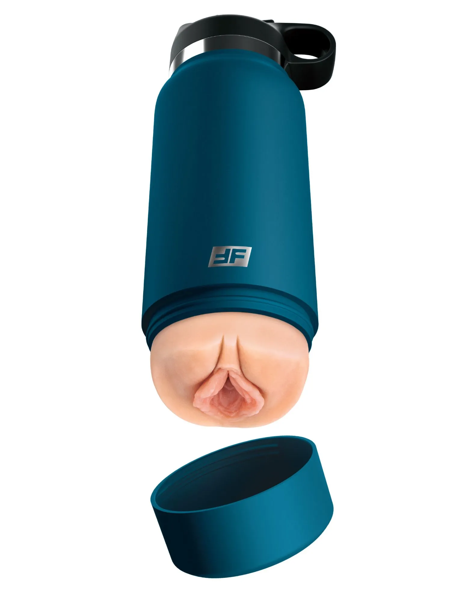 мастурбатор fap flask thrill seeker discreet stroker - black bottle - frosted pipedream rd62721pd в Москве