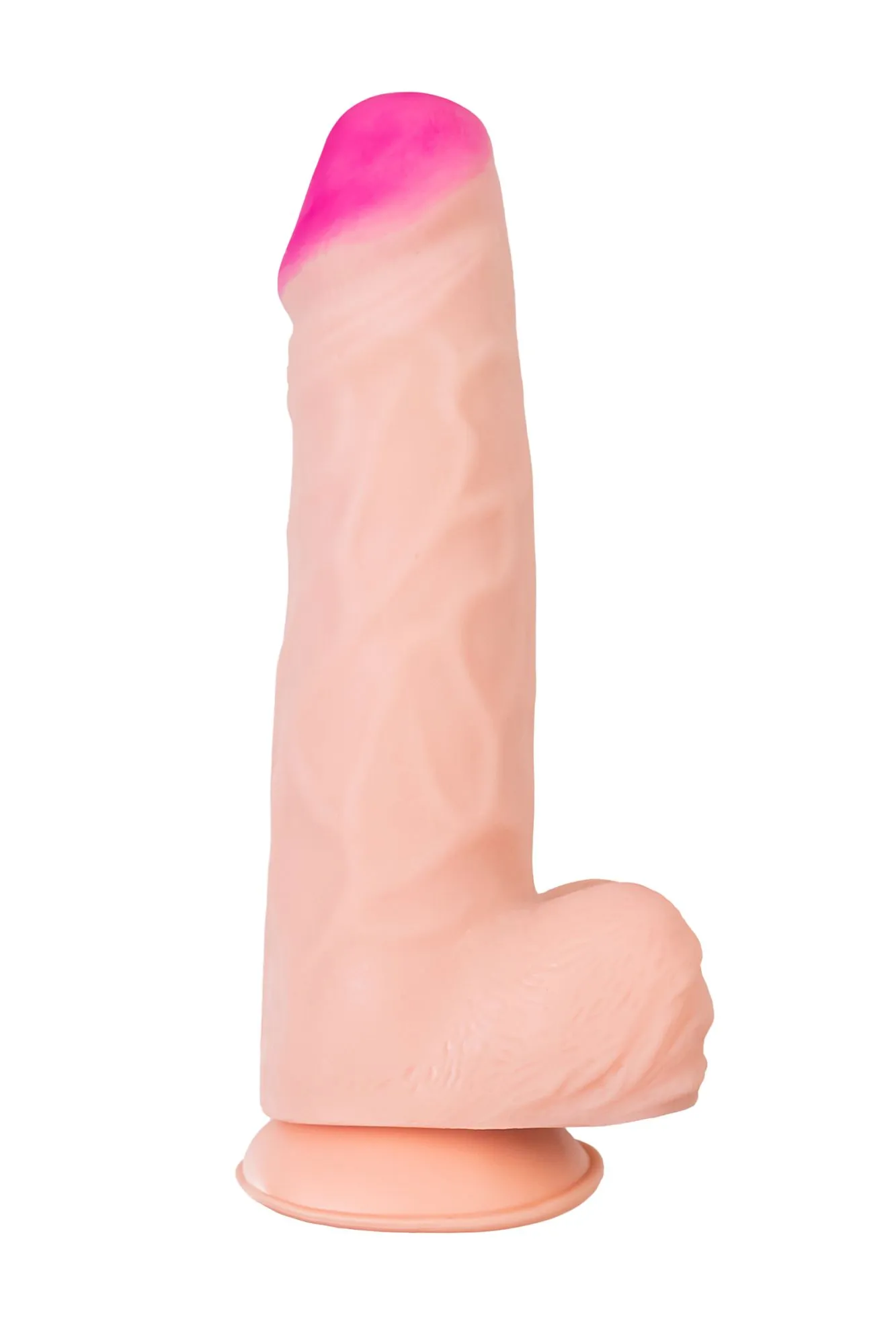 фаллоимитатор-гигант lovetoy, реалистичный, neoskin, телесный, 27 см, ø 6,8 см в Москве