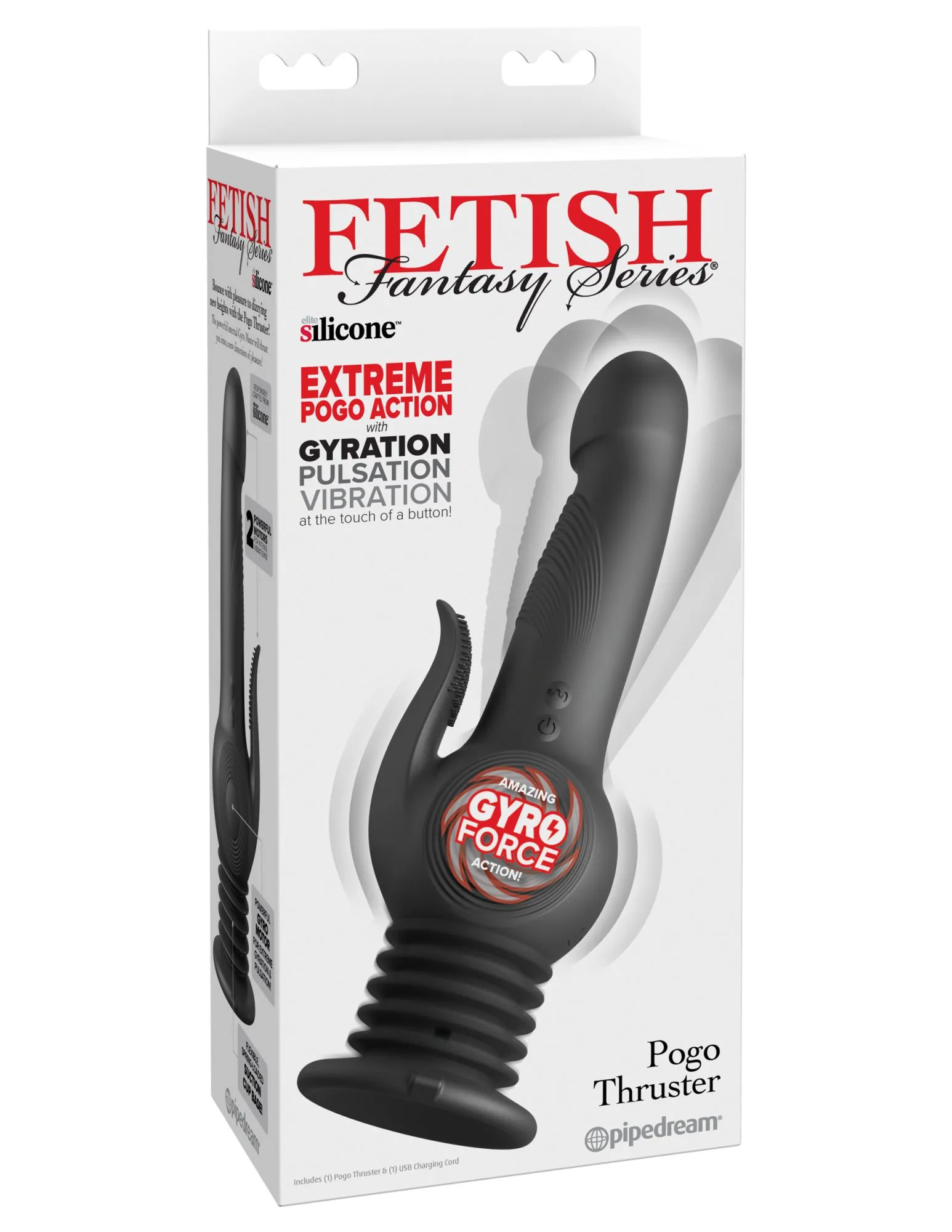вибратор с функцией фрикций pogo thruster pipedream 456423pd в Москве