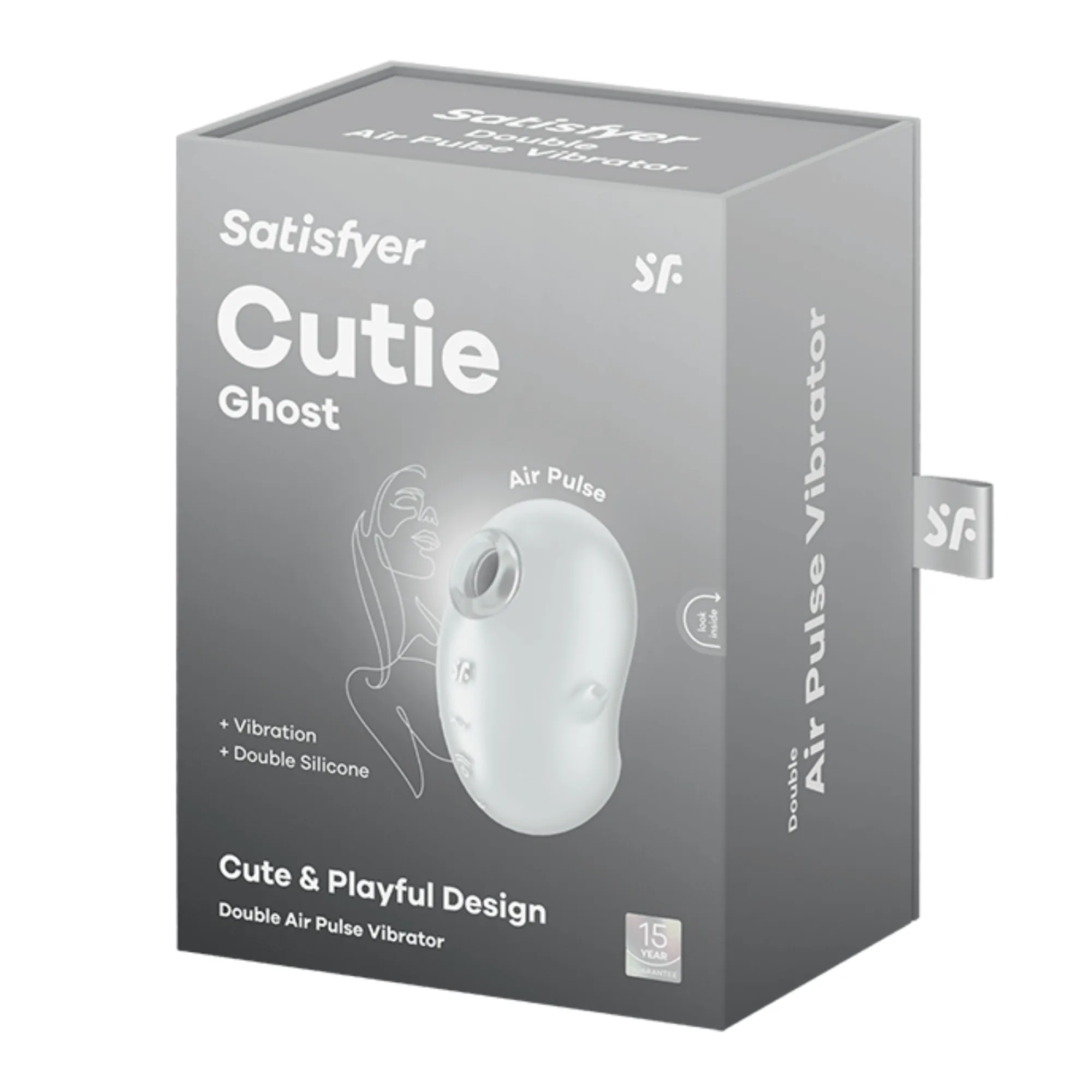 вакуумный массажер satisfyer cutie ghost  067766sa в Москве