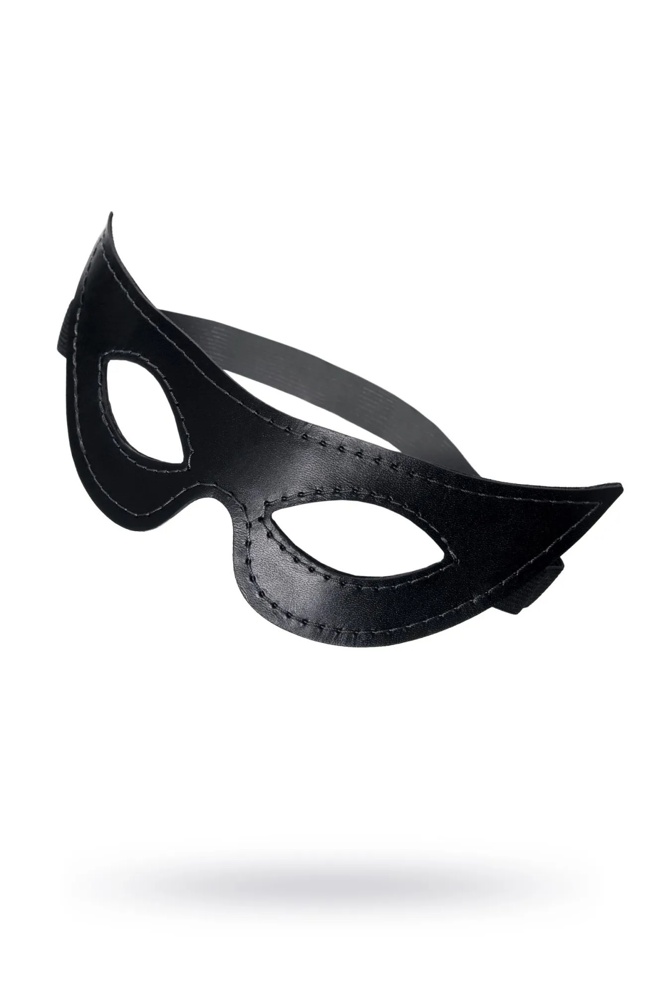 маска pecado bdsm, открытая острая, натуральная кожа, черная в Москве