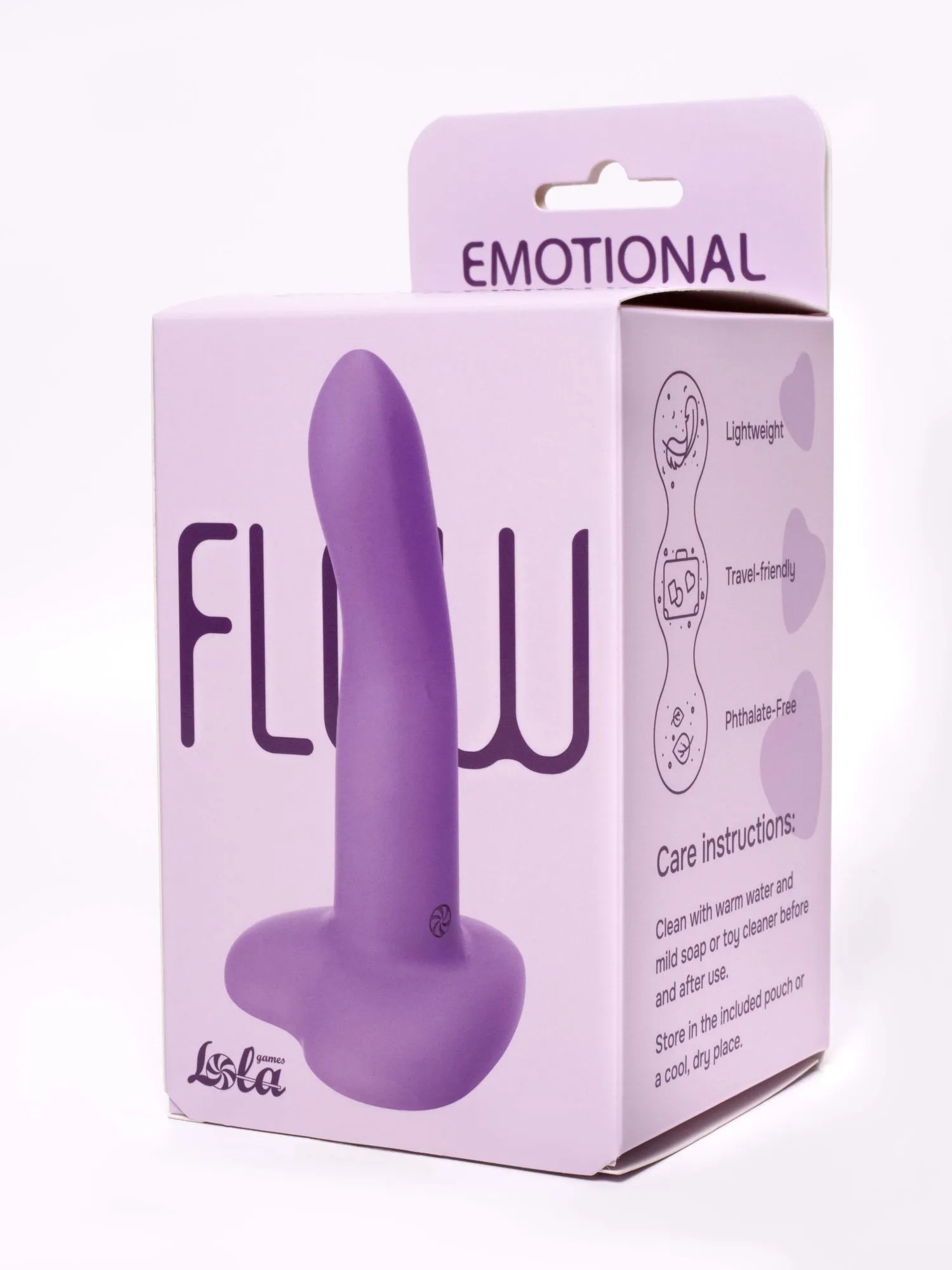 нереалистичный дилдо emotional purple 2045-01lola в Москве