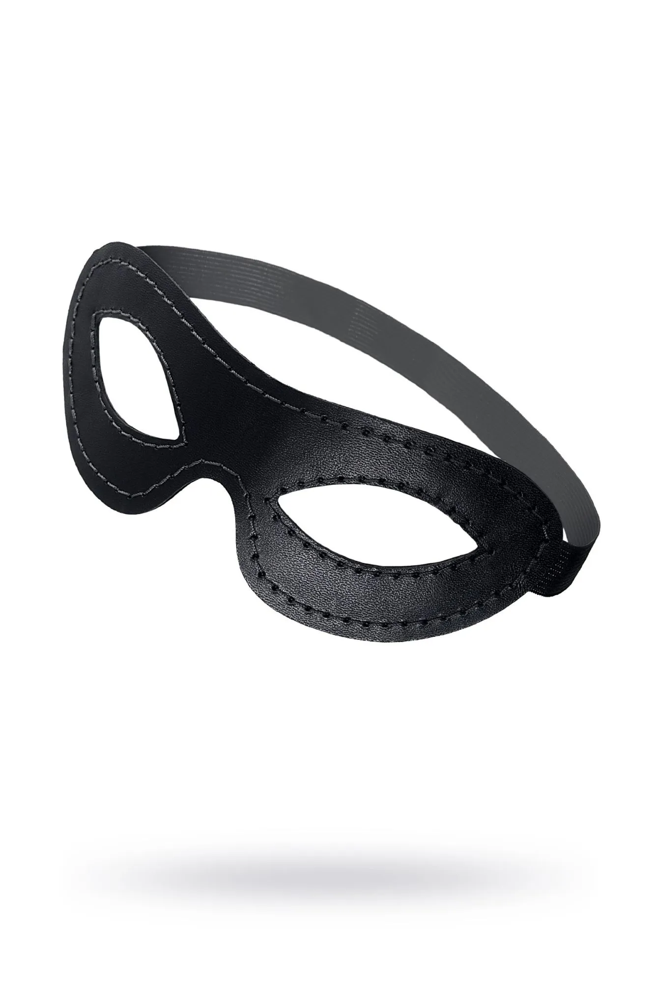 маска pecado bdsm, открытая овальная, натуральная кожа, черная в Москве