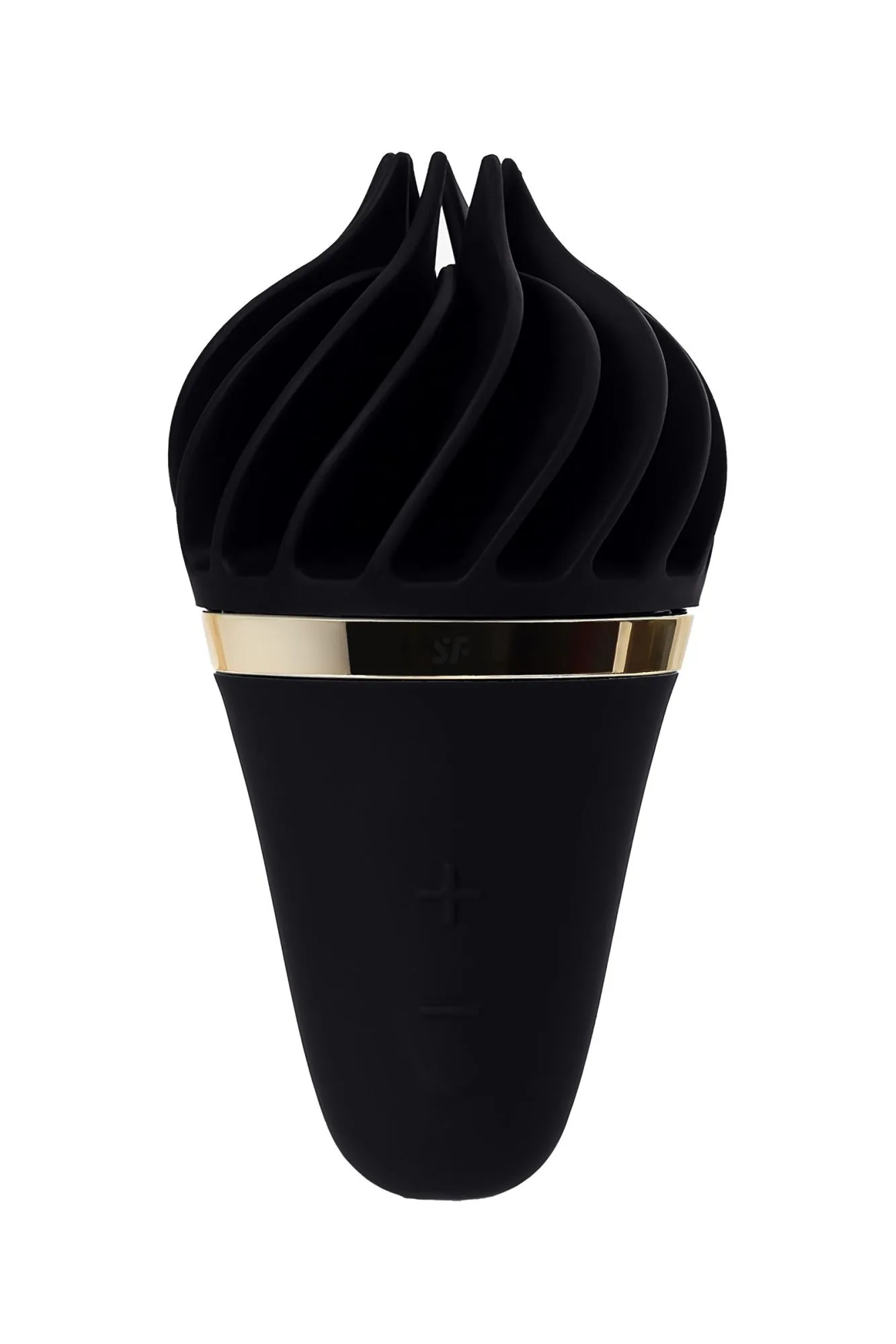 вибромассажер satisfyer layons sweet treat, силикон, черный, 10,4 см. в Москве