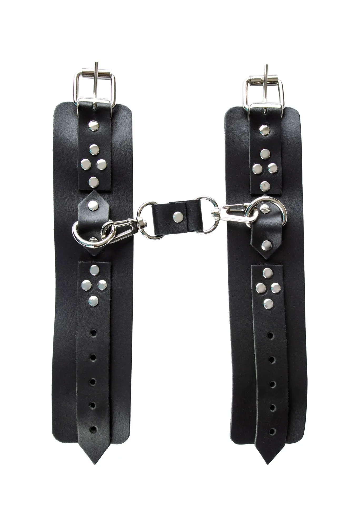 бдсм набор pinkrabbit наручи, поножи и крестовина, черный в Москве