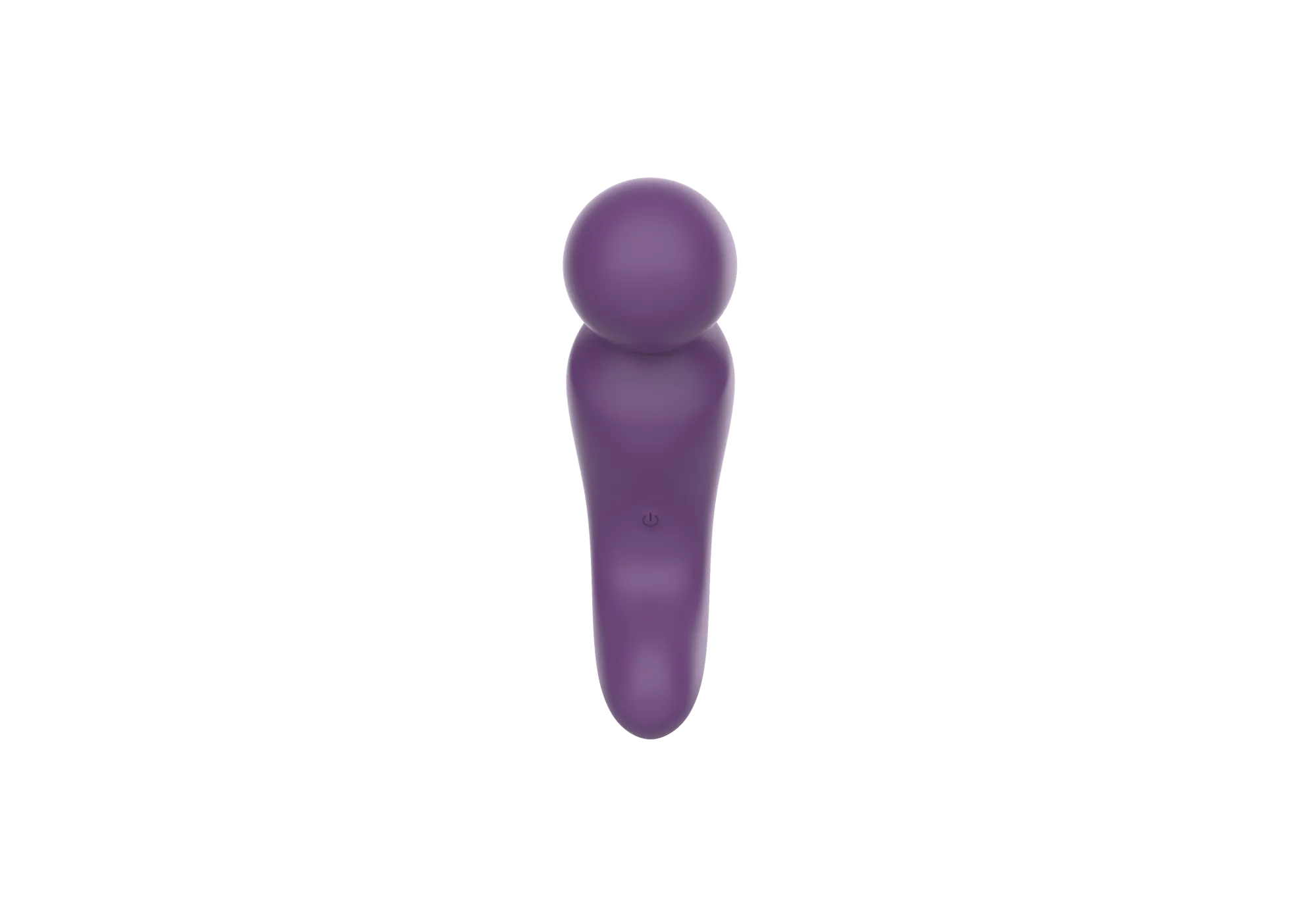 вибратор- вонд с изогнутым корпусом secwell sw24125-purple в Москве