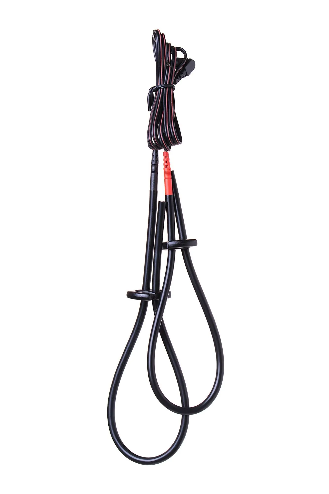 лассо для пениса mystim rodeo robin, электростимуляция, силикон, черный, 42см в Москве