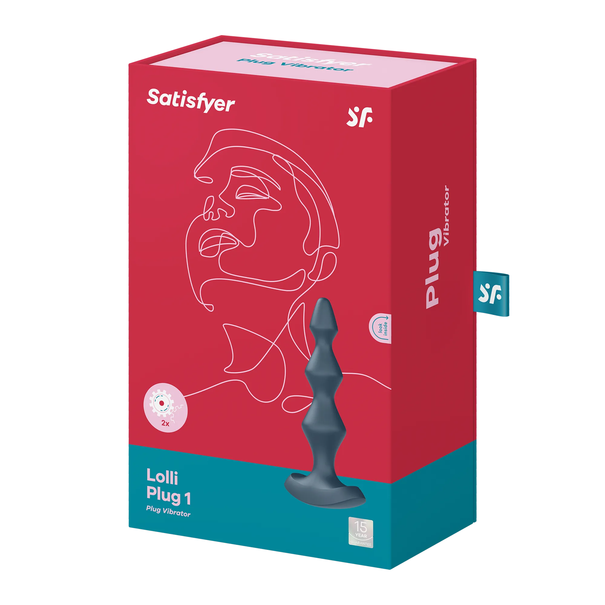 анальная пробка с вибрацией lolli-plug 1 dark teal 003191sa в Москве