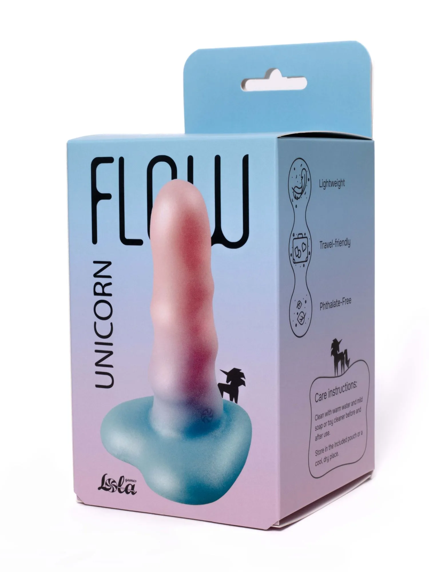 нереалистичный дилдо unicorn mini light 2047-02lola в Москве
