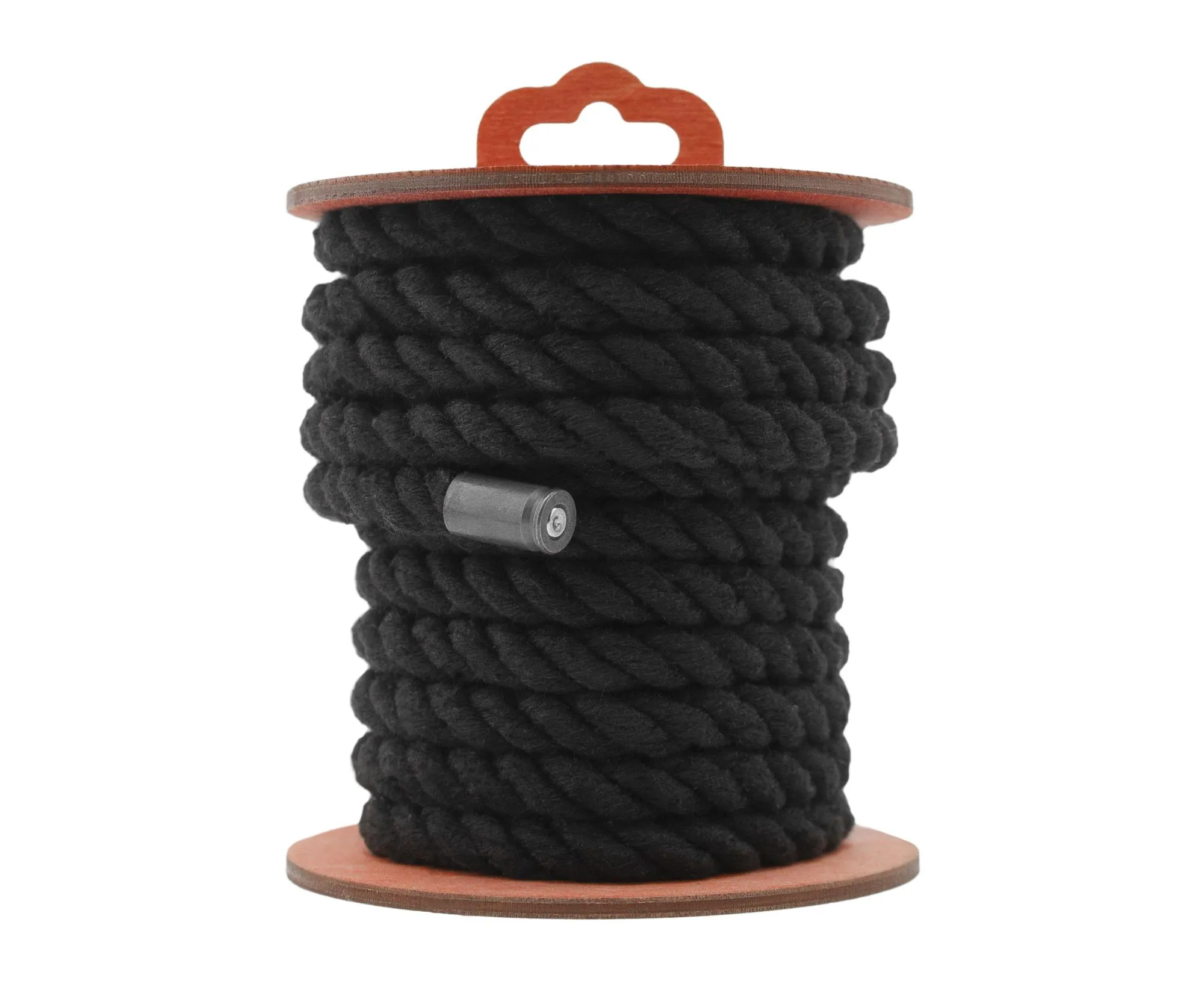 хлопковая веревка для шибари pinkrabbit черная, 5 м в Москве