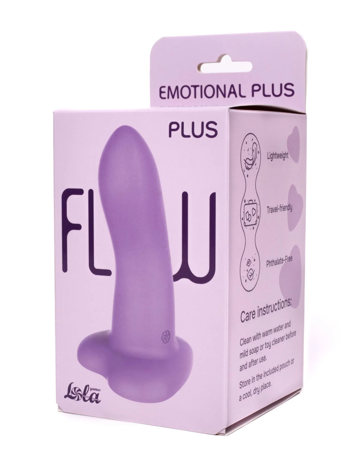 нереалистичный дилдо emotional plus purple 2044-01lola в Москве