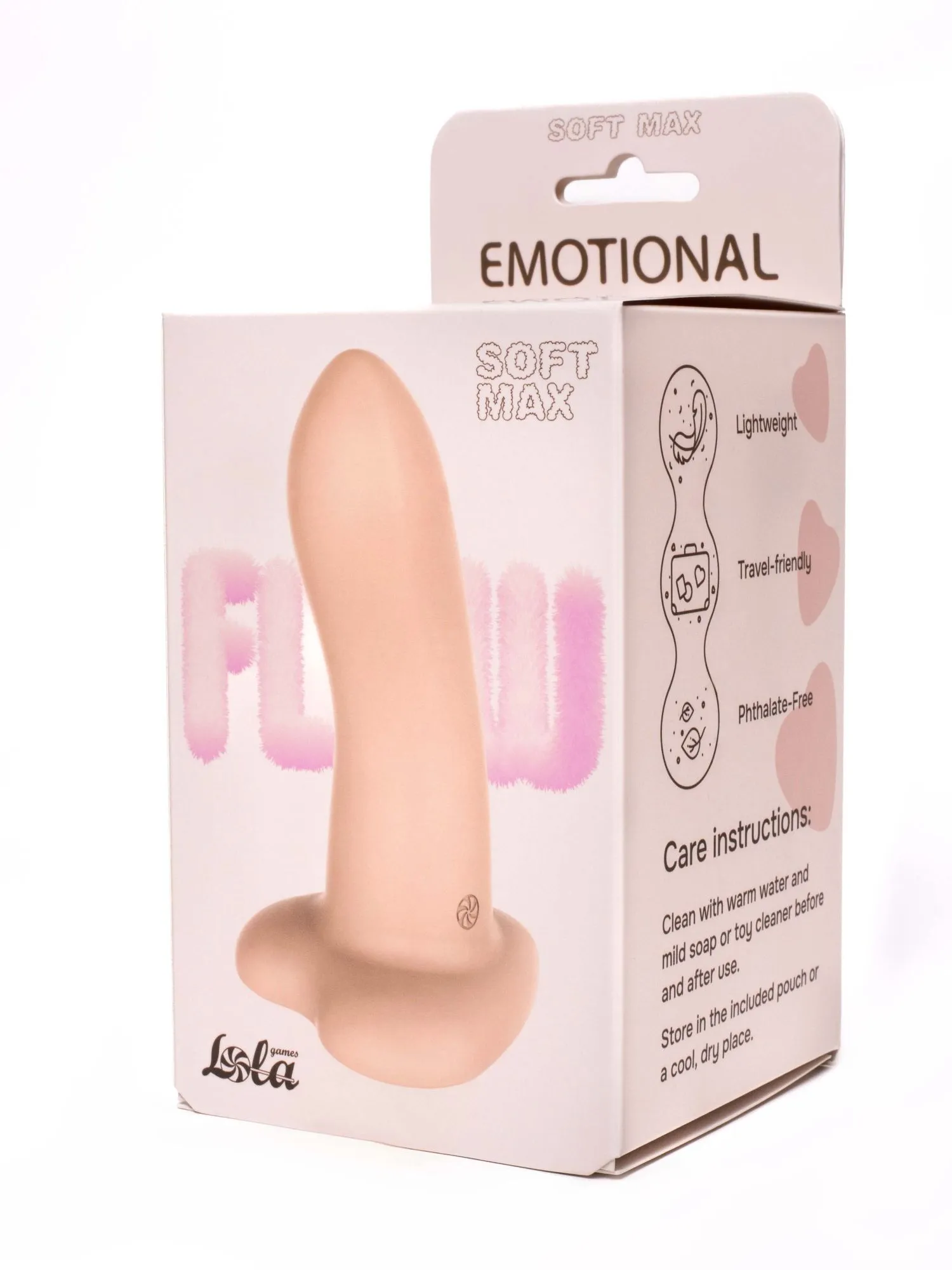 нереалистичный дилдо emotional soft max flesh 2046-03lola в Москве