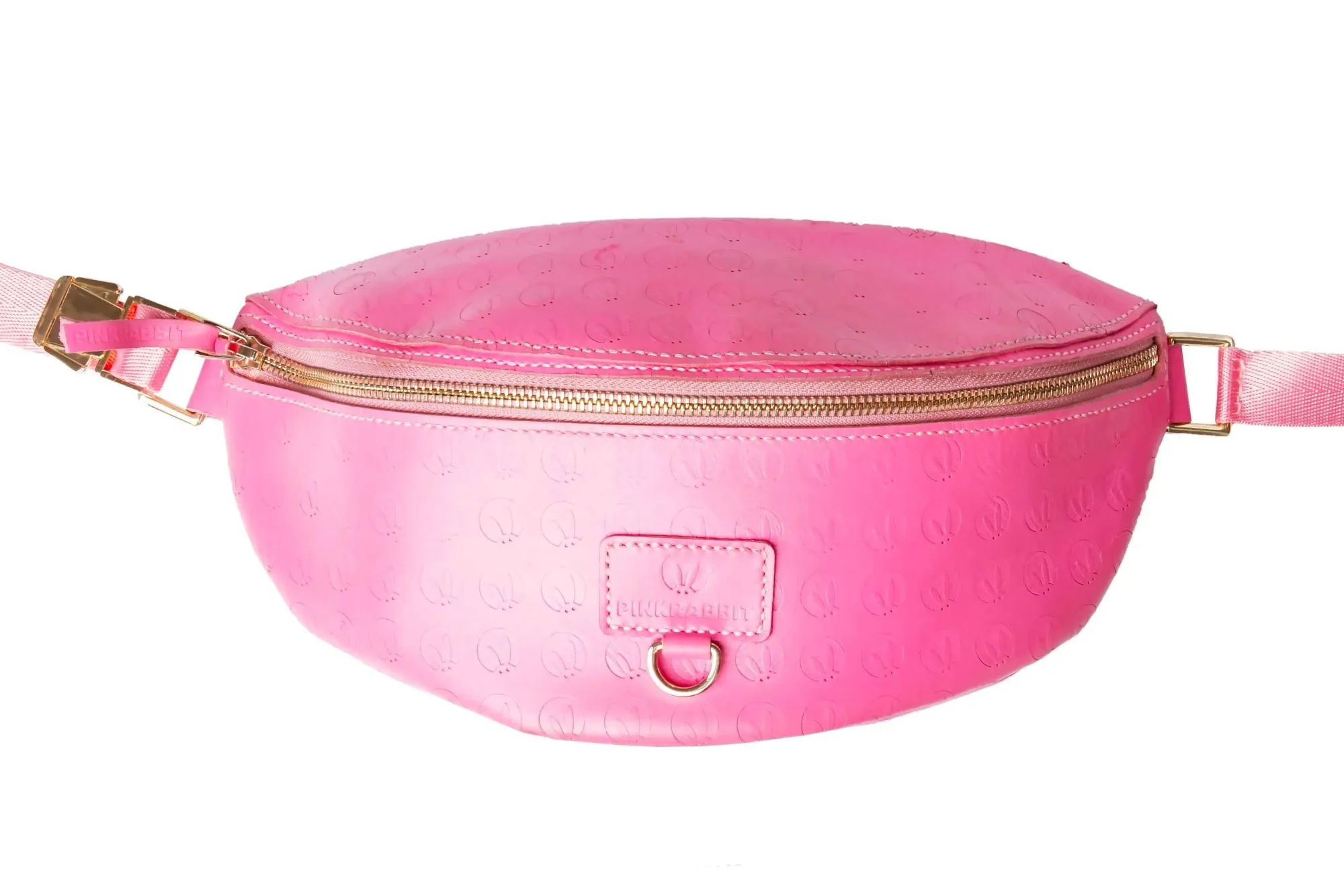 бананка розовая с кольцом и принтом в Москве