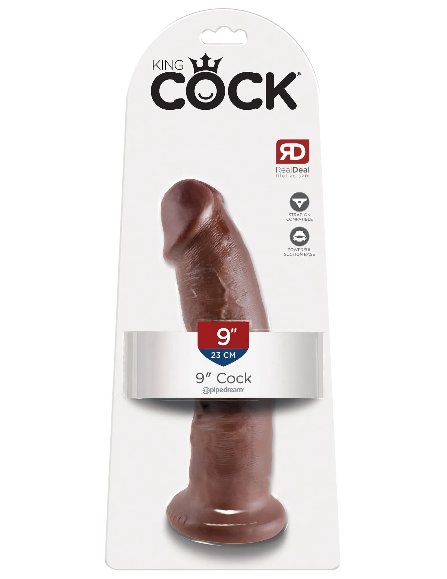 фаллоимитатор king cock 9" cock - brown pipedream 550429pd в Москве