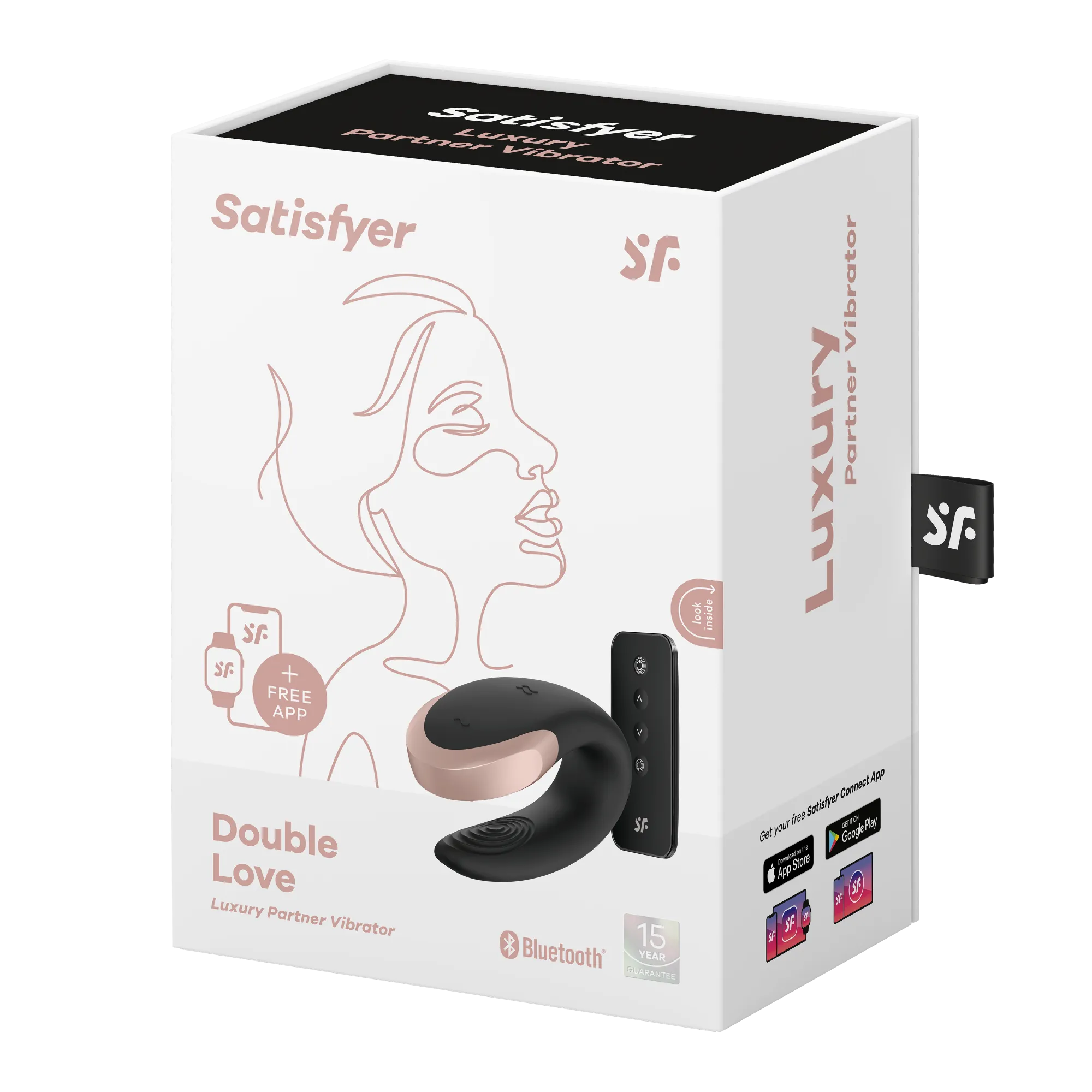 виброcтимулятор satisfyer double love connect app black 001722sa в Москве