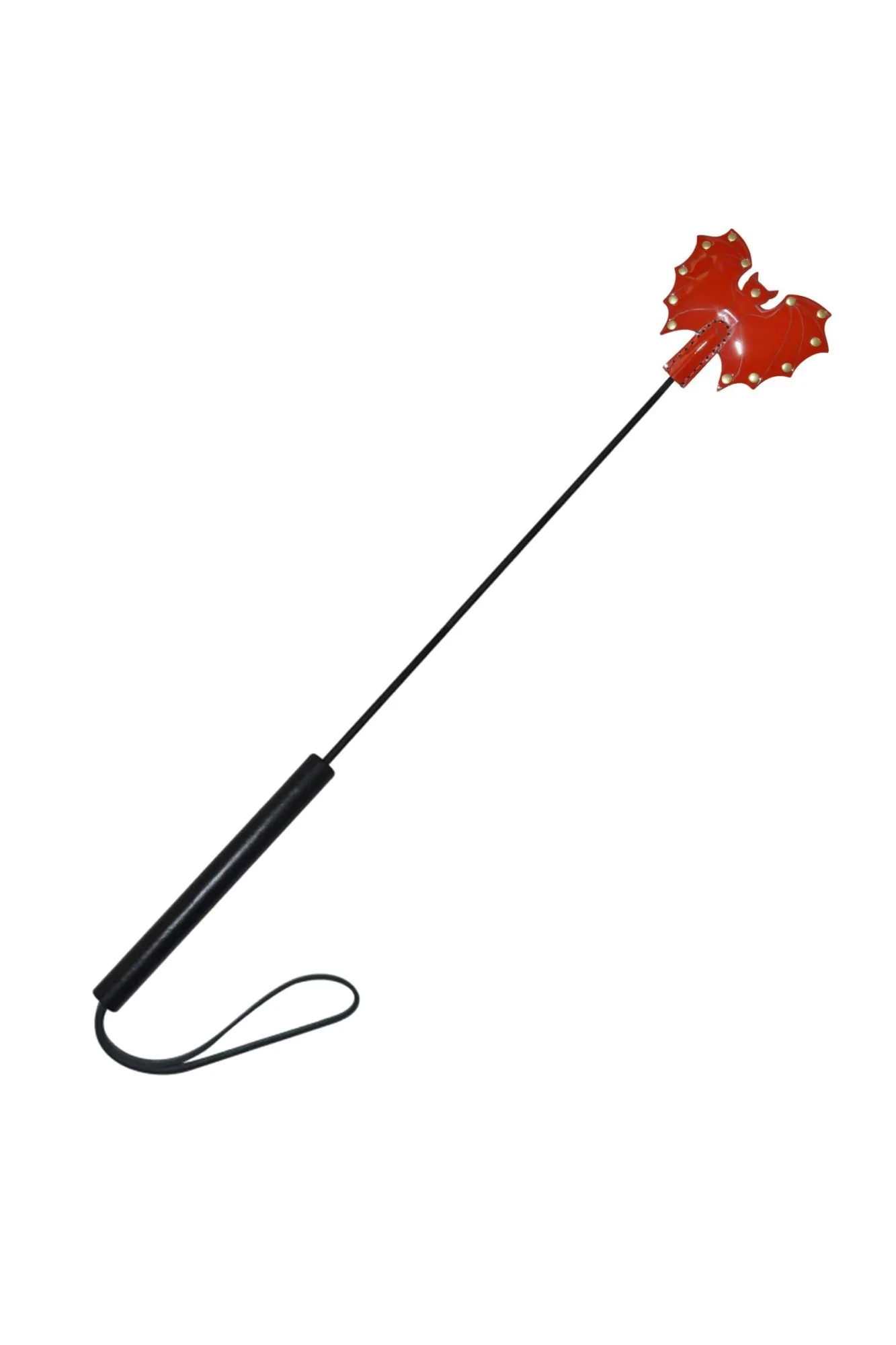 стек sitabella «летучая мышь», кожа, красный, 63 см в Москве