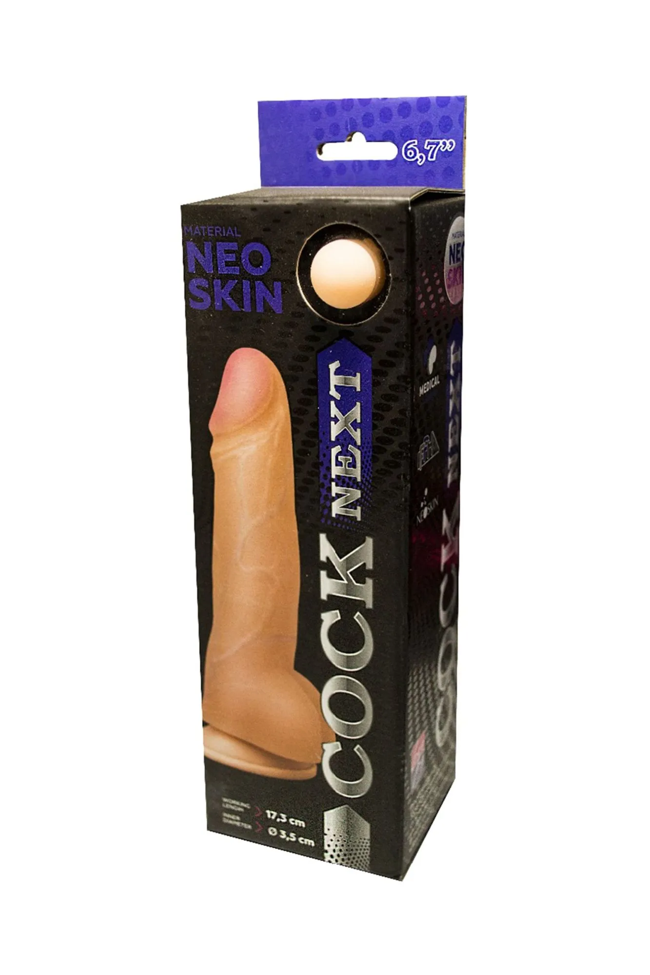 фаллоимитатор cock next lovetoy, tpr, телесный, 20,5 см в Москве