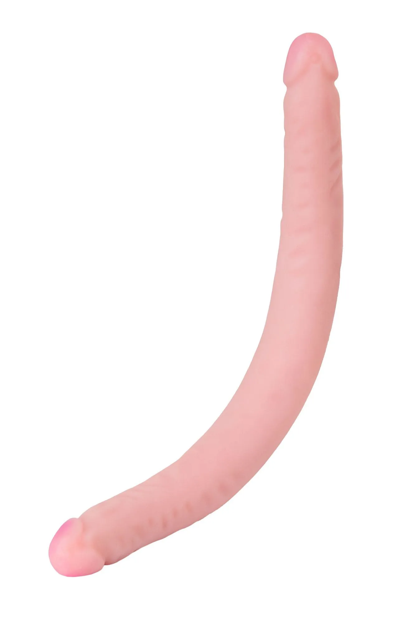 двусторонний фаллоимитатор lovetoy lesbi touch, телесный, 43 см в Москве