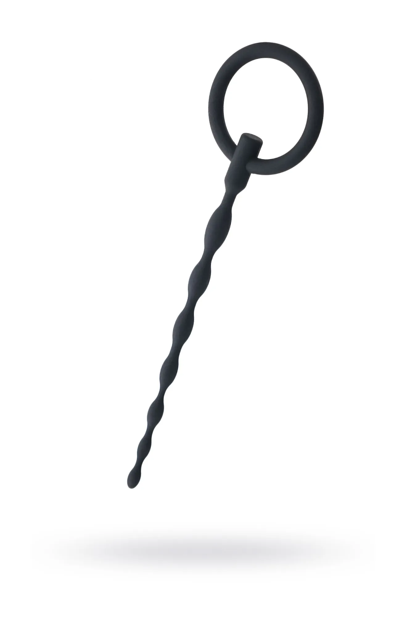 уретральный плаг black & red by toyfa, силикон, чёрный, 16 см в Москве