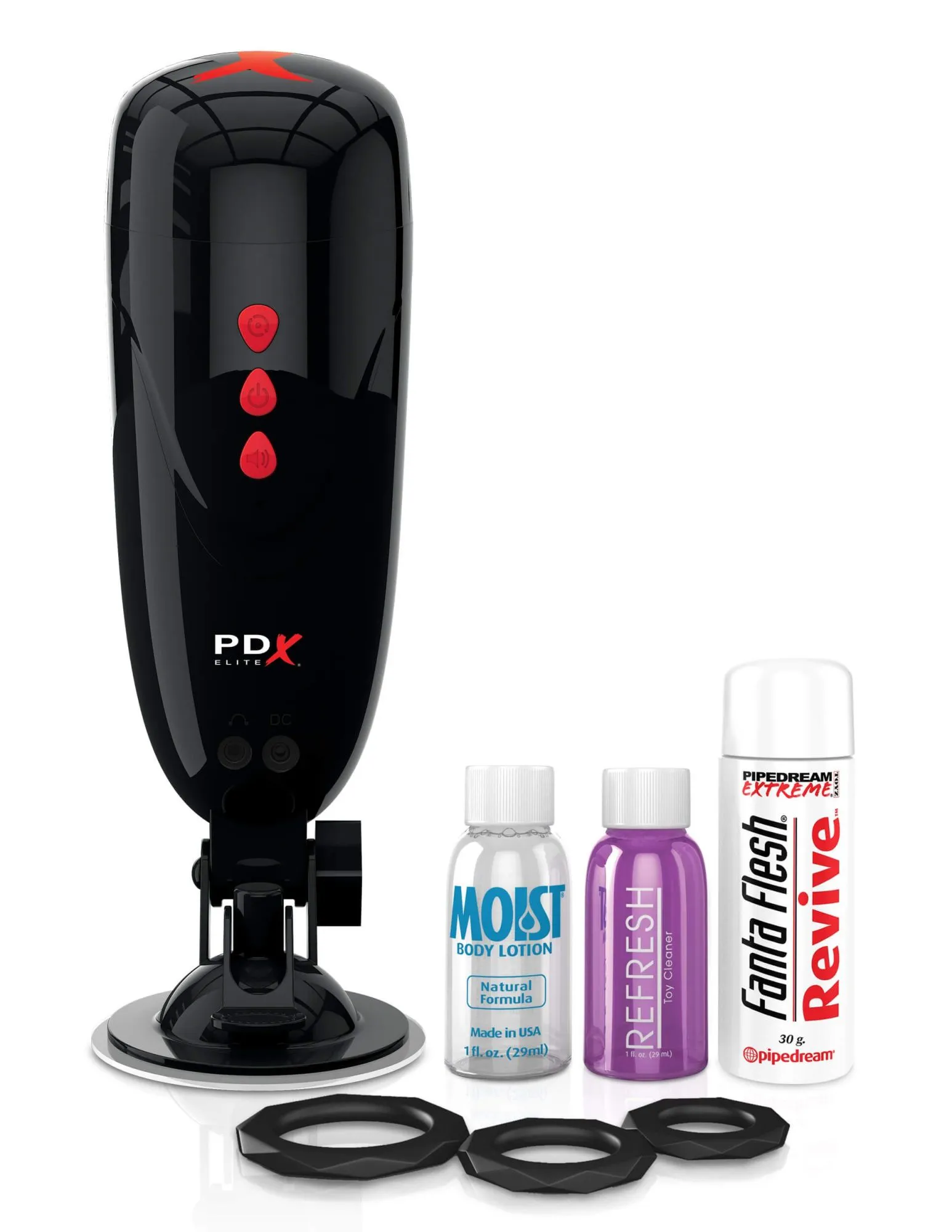 мастурбатор pipedream pdx elite dirty talk starter stroker, черный в Москве