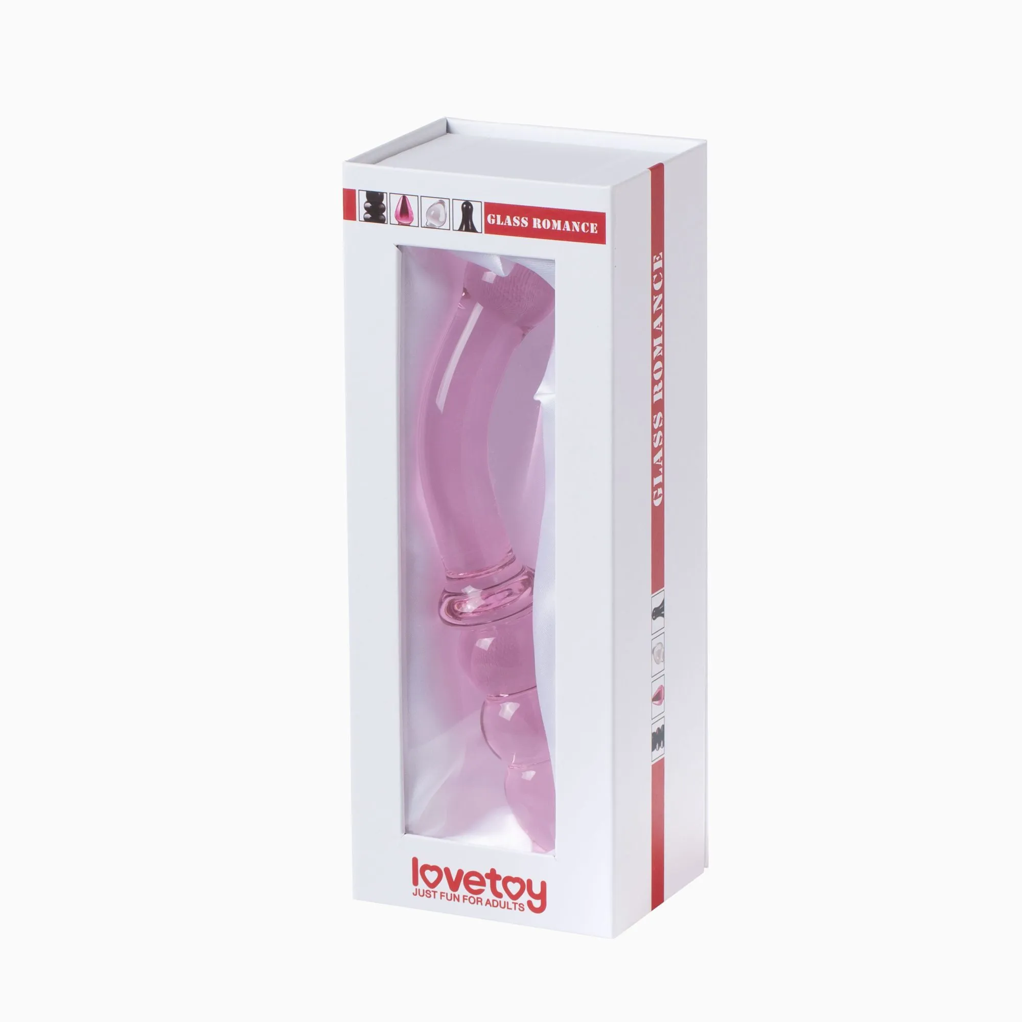 двусторонний фаллоимитатор lovetoy, розовый в Москве