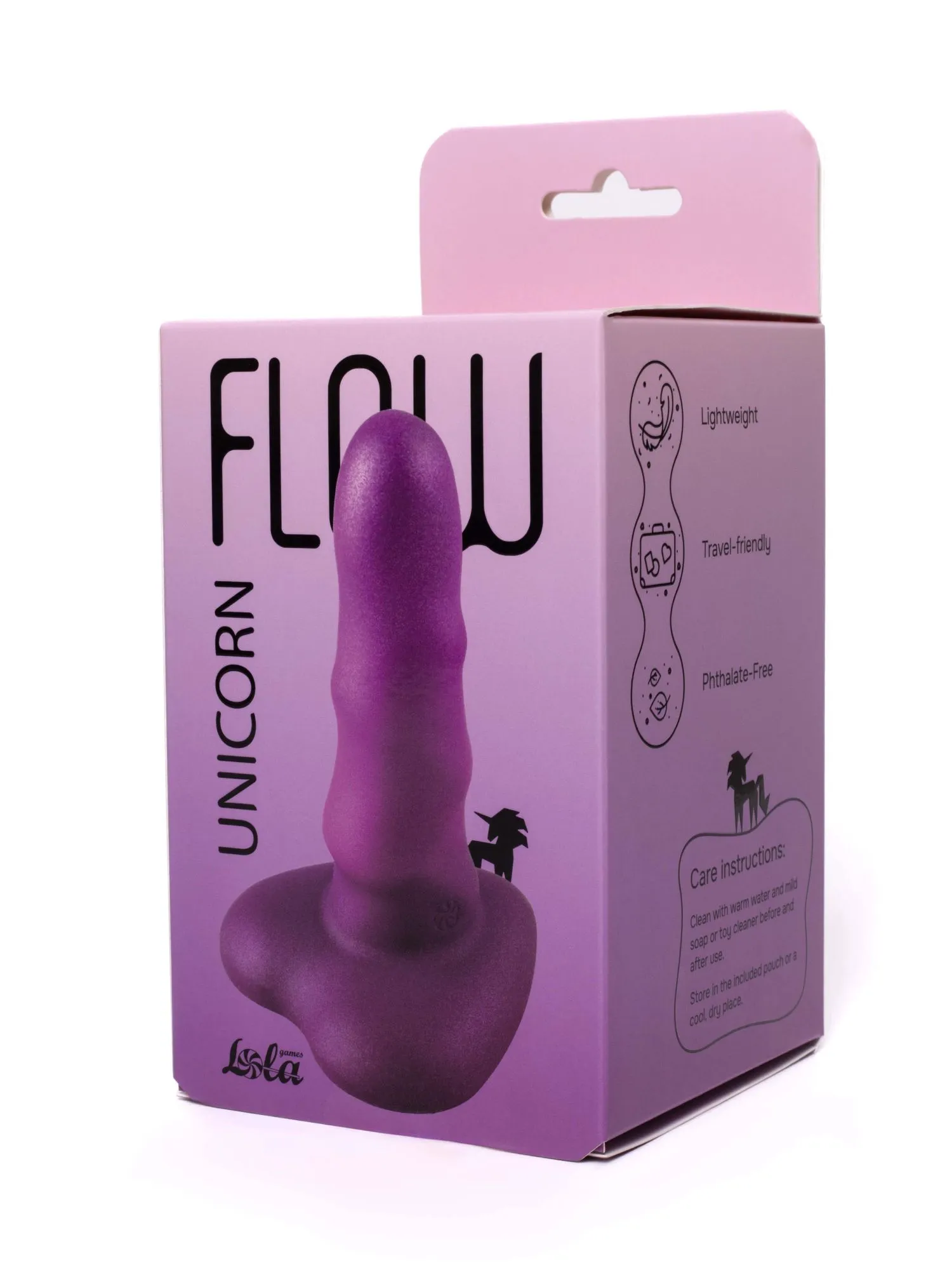 нереалистичный дилдо unicorn mini purple 2047-04lola в Москве