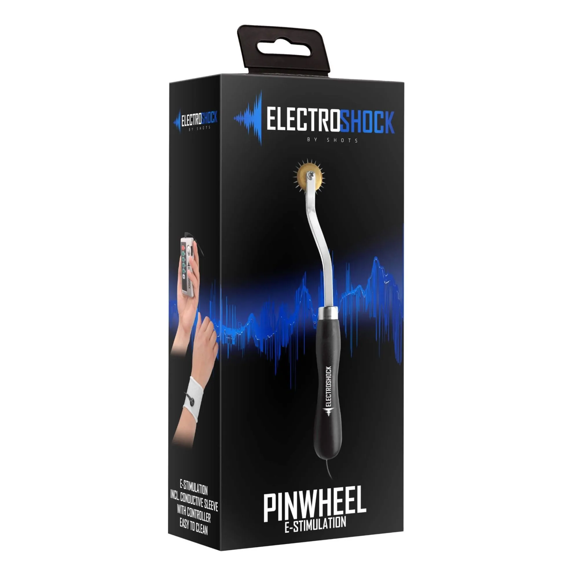 электростимулятор колесо вартенберга shots media electroshock pinwheel, черный в Москве