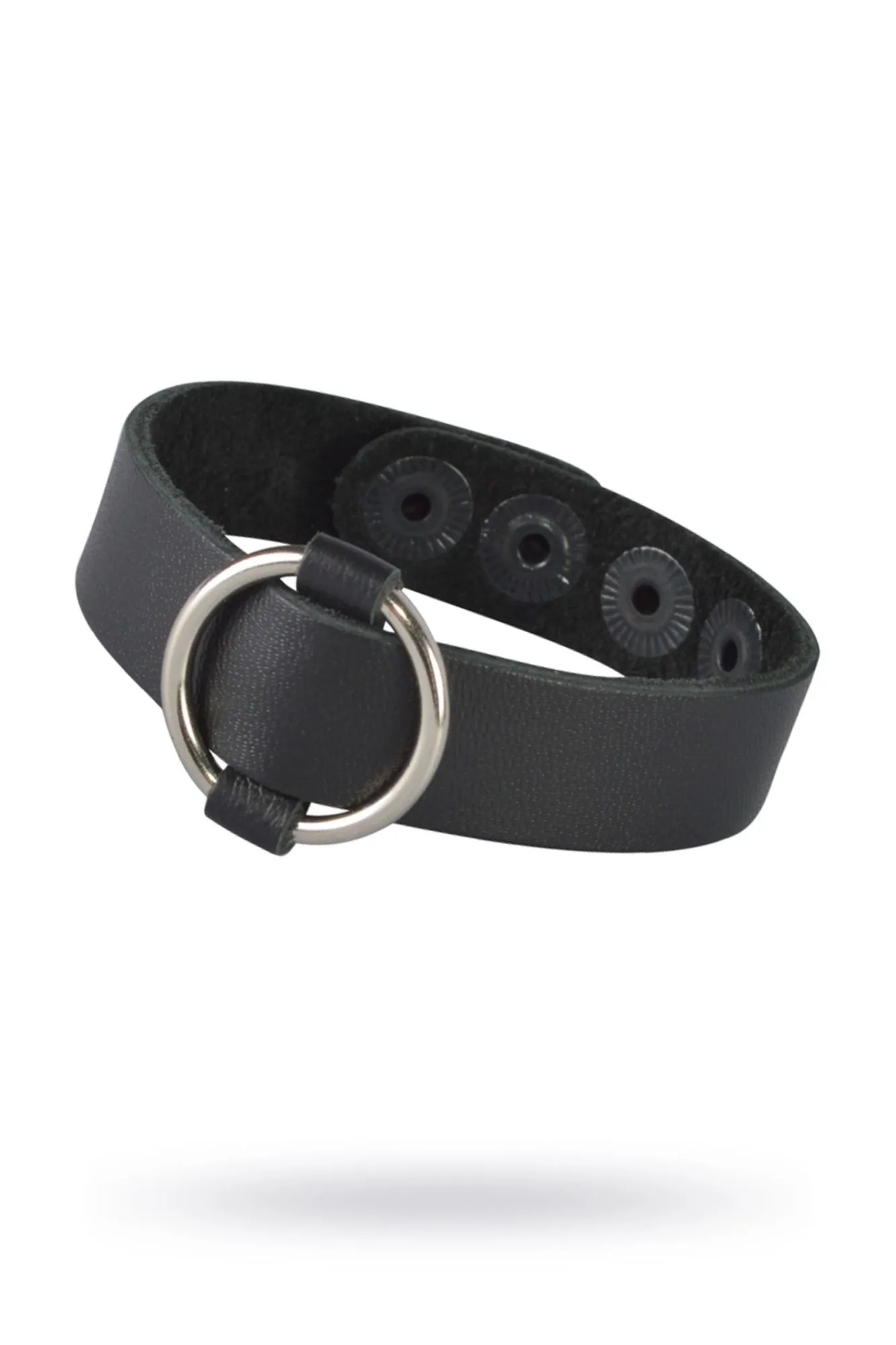 браслет sitabella-бдсм, кожа, черный, 21 см в Москве