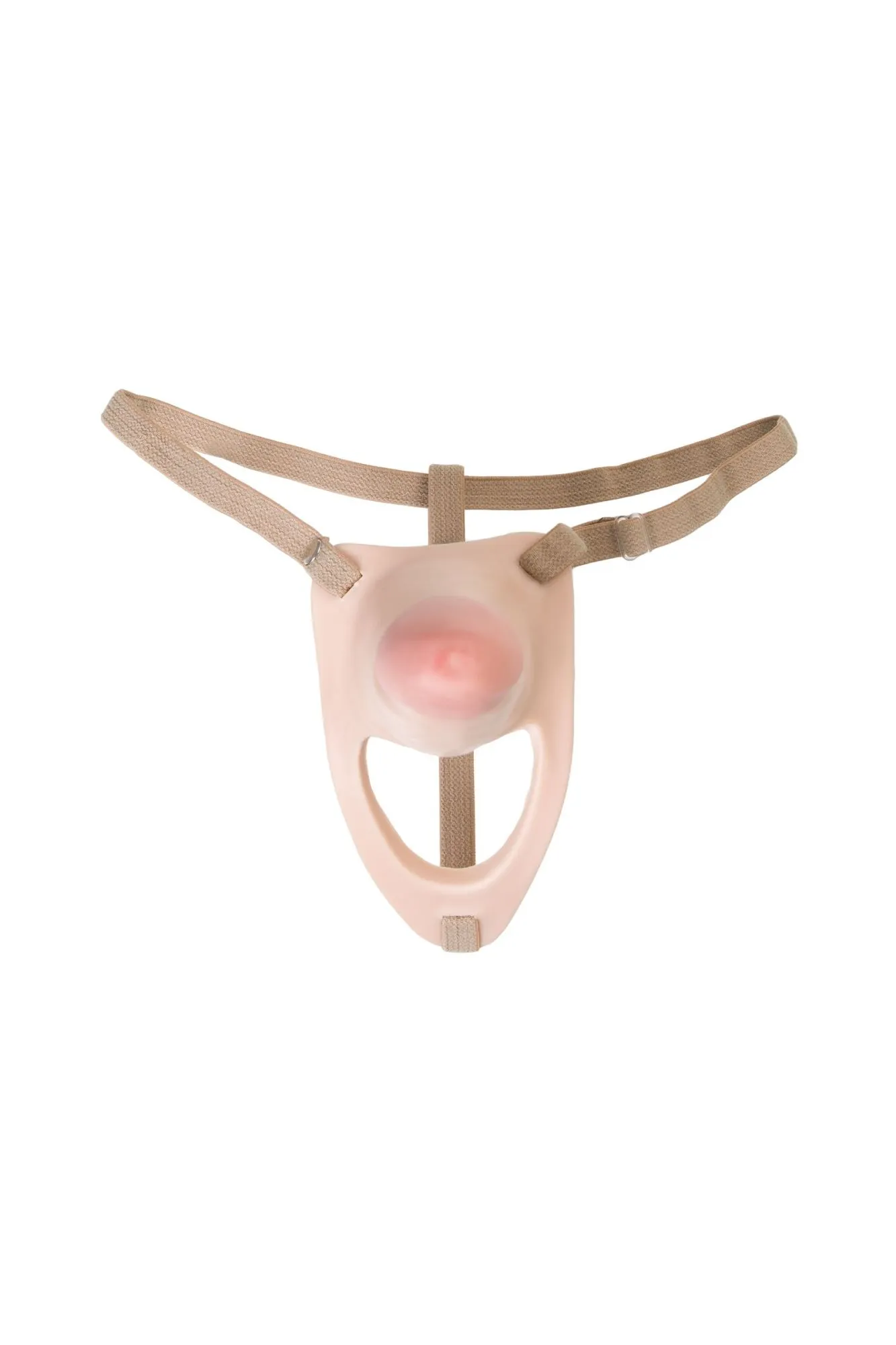 фаллопротез lovetoy поясной, телесный, 18 см в Москве