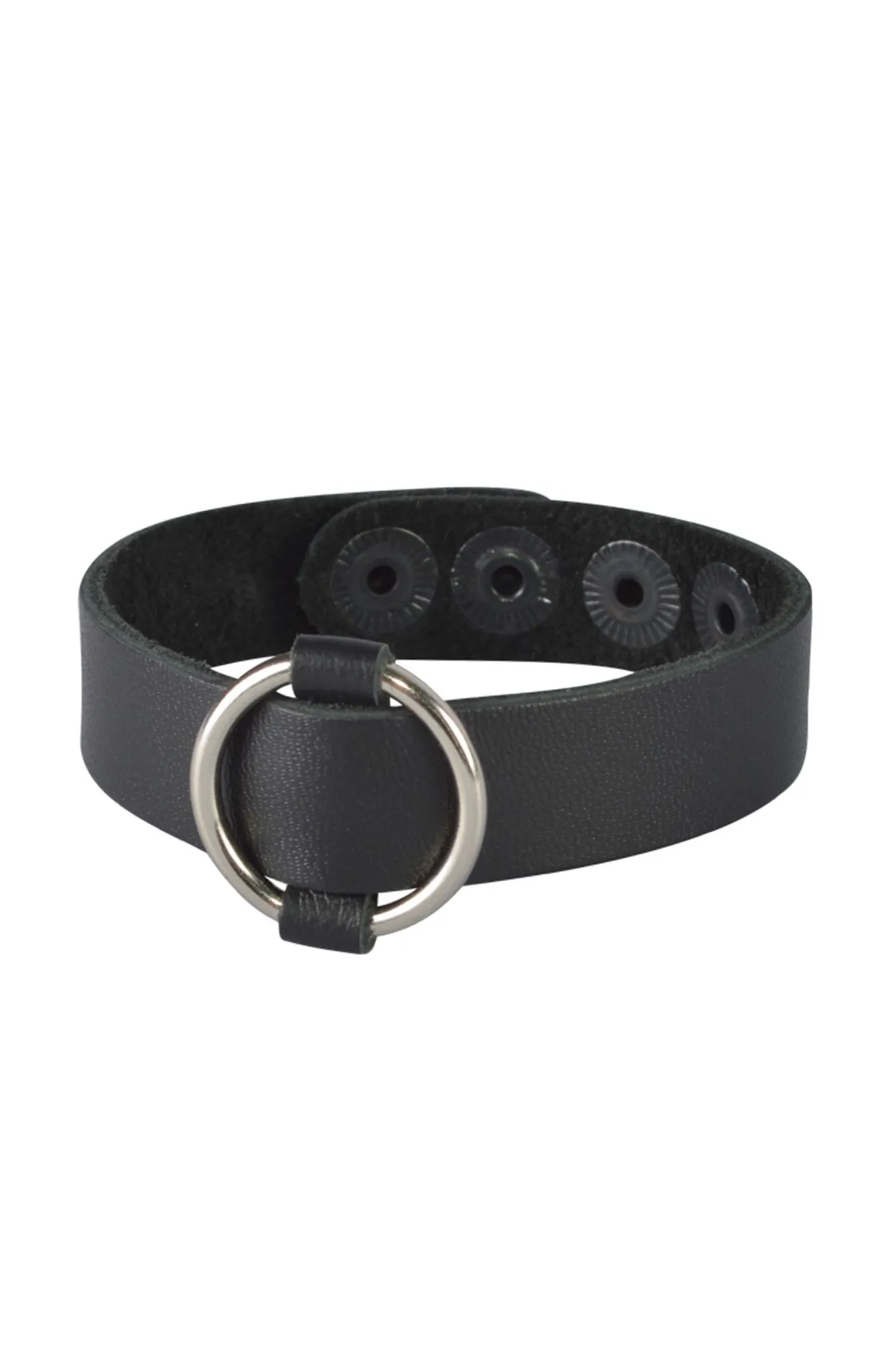 браслет sitabella-бдсм, кожа, черный, 21 см в Москве
