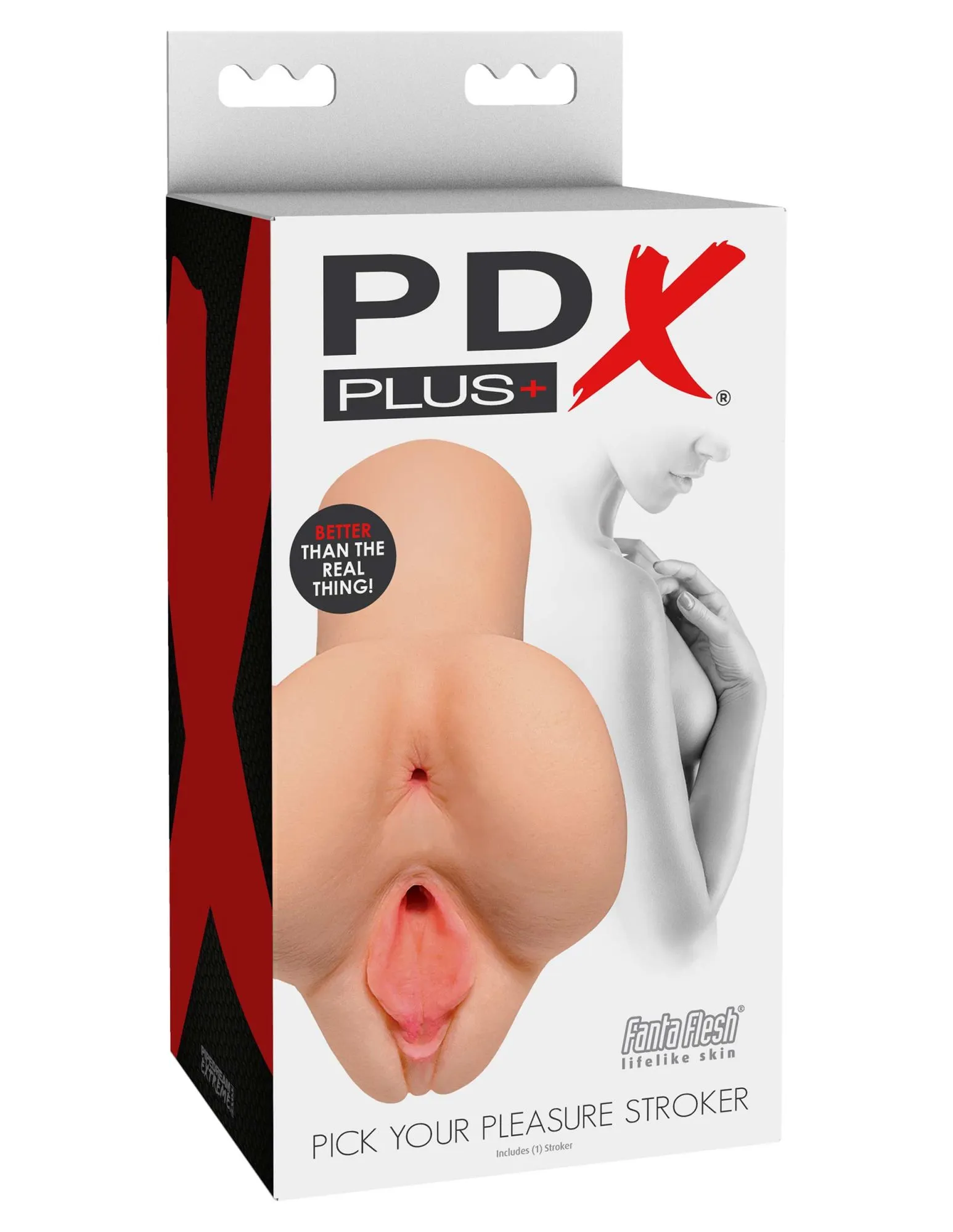 мастурбатор с двумя входами double stroker pipedream rd60821pd в Москве