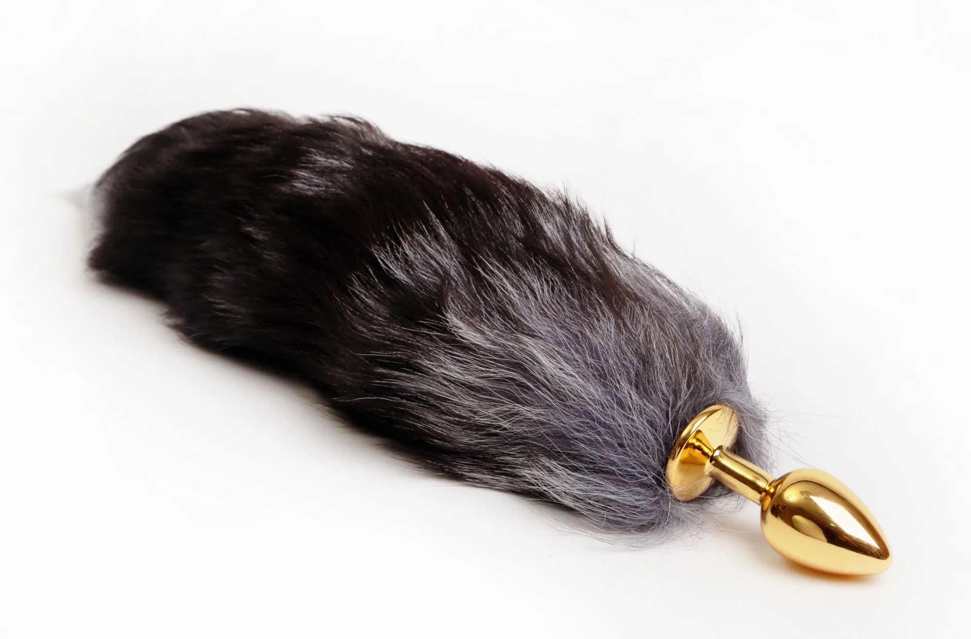 хвост королевская лиса с золотой пробкой 47077-3mm в Москве