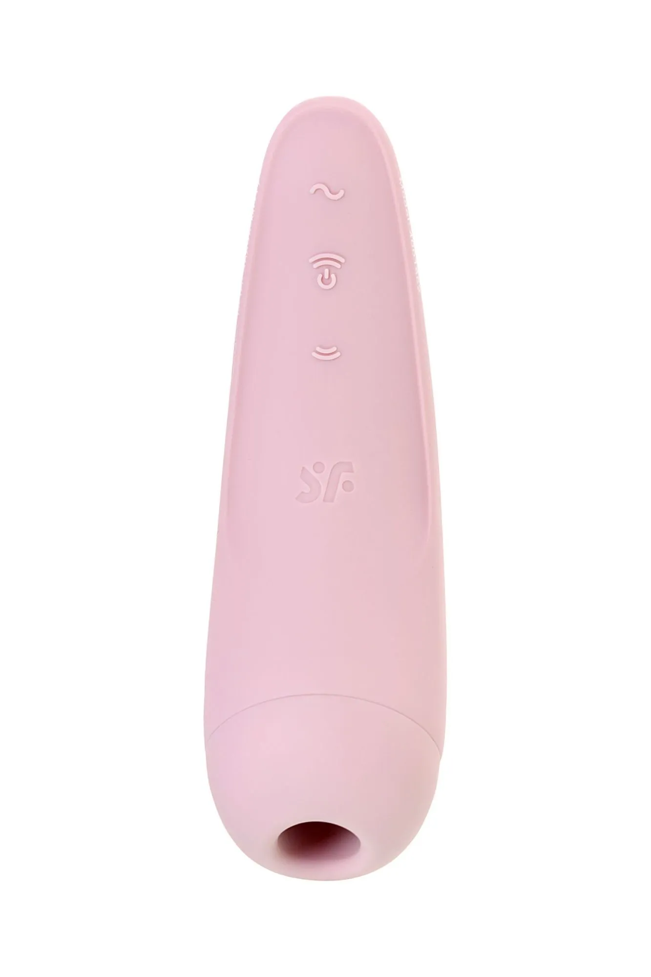 вакуум-волновой бесконтактный стимулятор клитора satisfyer curvy 2+, силикон, розовый, 13,41 см. в Москве