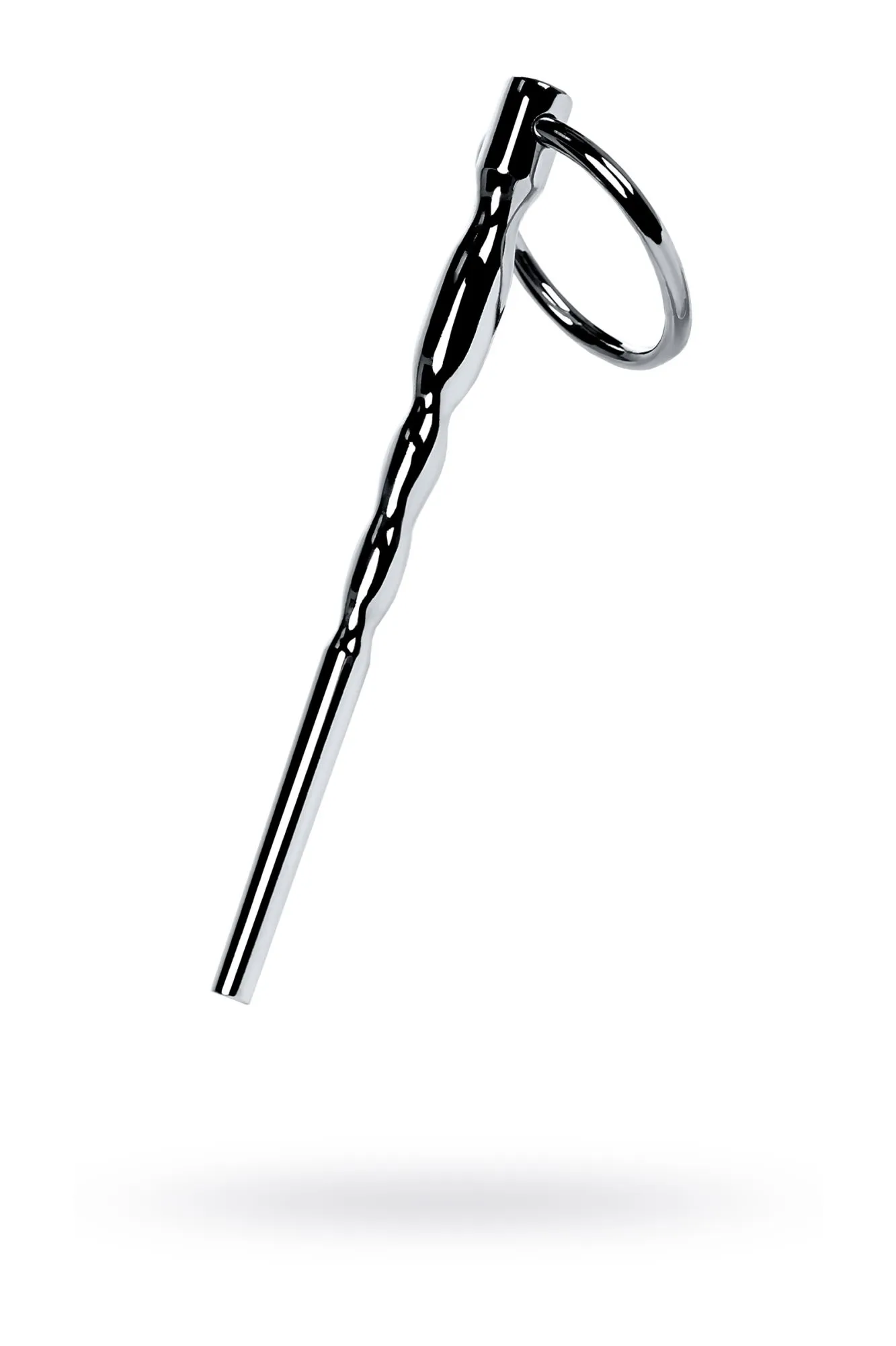 уретральный плаг metal by toyfa ёлочка, с кольцом на основании, металл, серебряный, 10,5 см в Москве