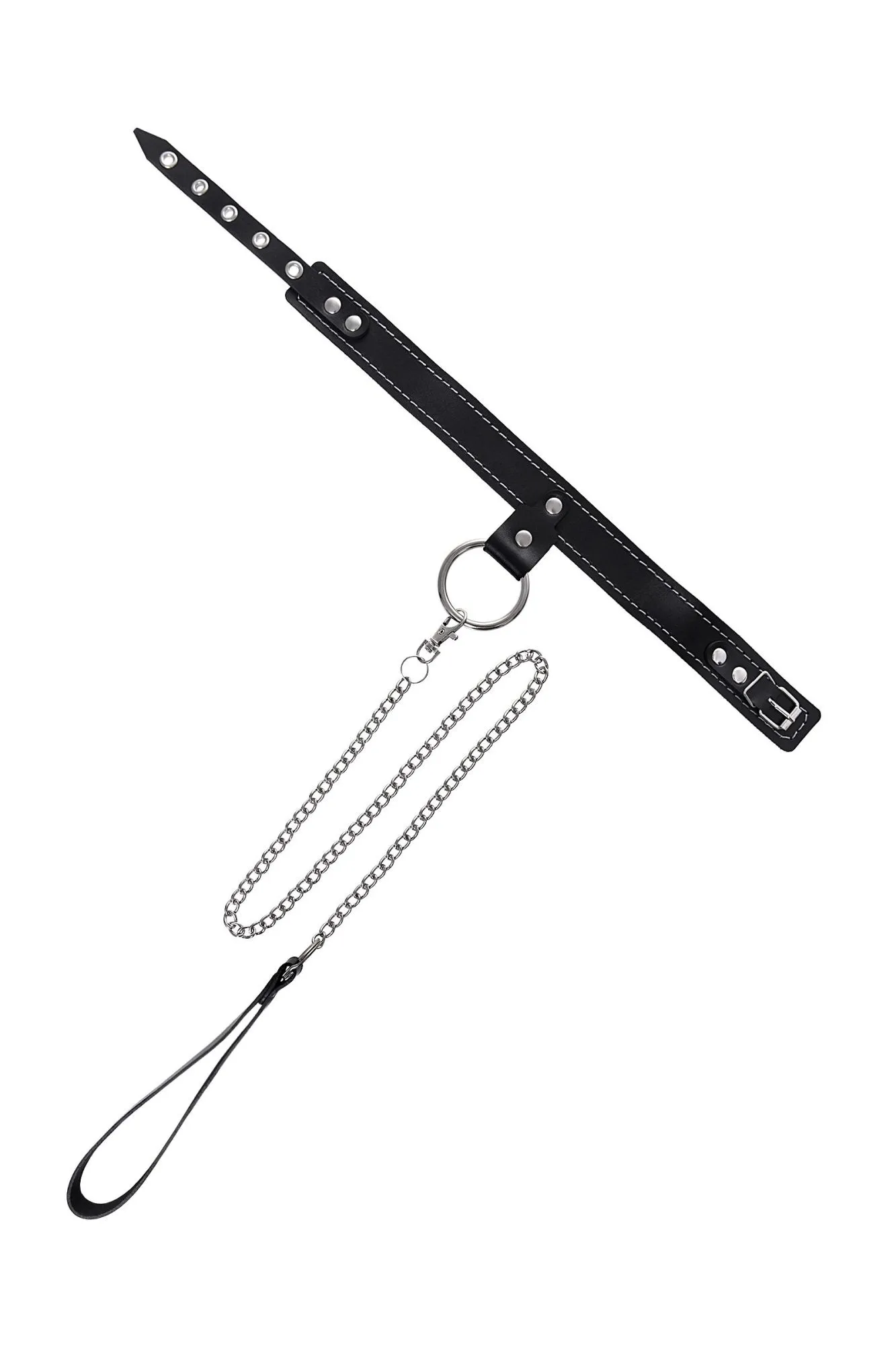 ошейник pecado bdsm, однослойный pecado bdsm, узкий, натуральная кожа, черный в Москве