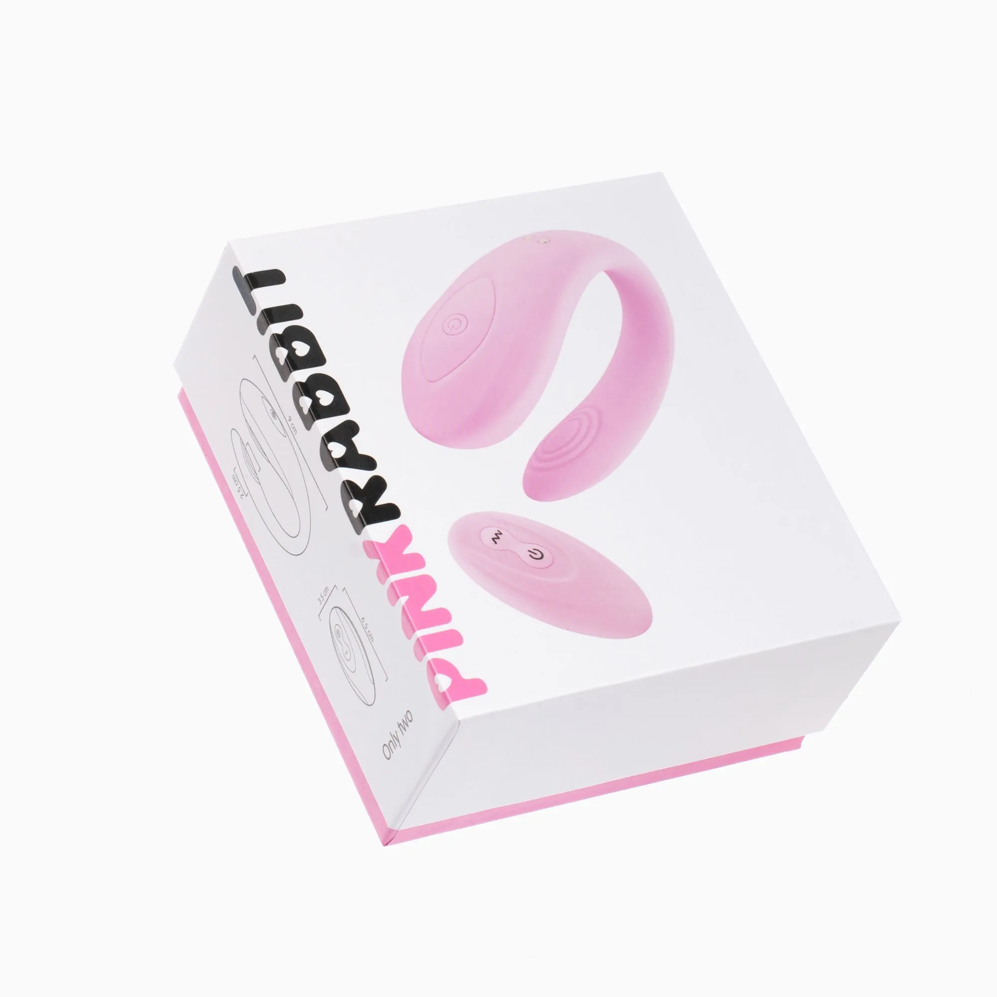стимулятор для пар pinkrabbit only two, розовый в Москве