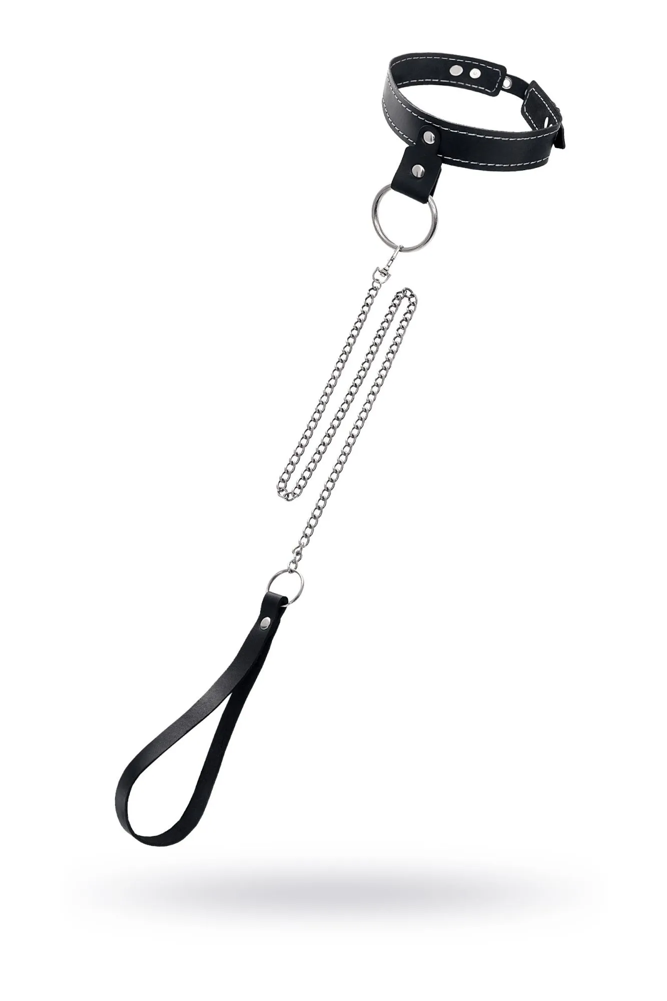 ошейник pecado bdsm, однослойный pecado bdsm, узкий, натуральная кожа, черный в Москве