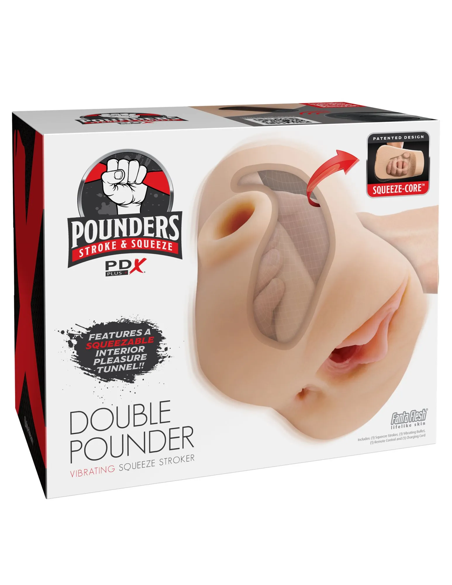 мастурбатор с вибрацией double pounder pipedream rd43421pd в Москве