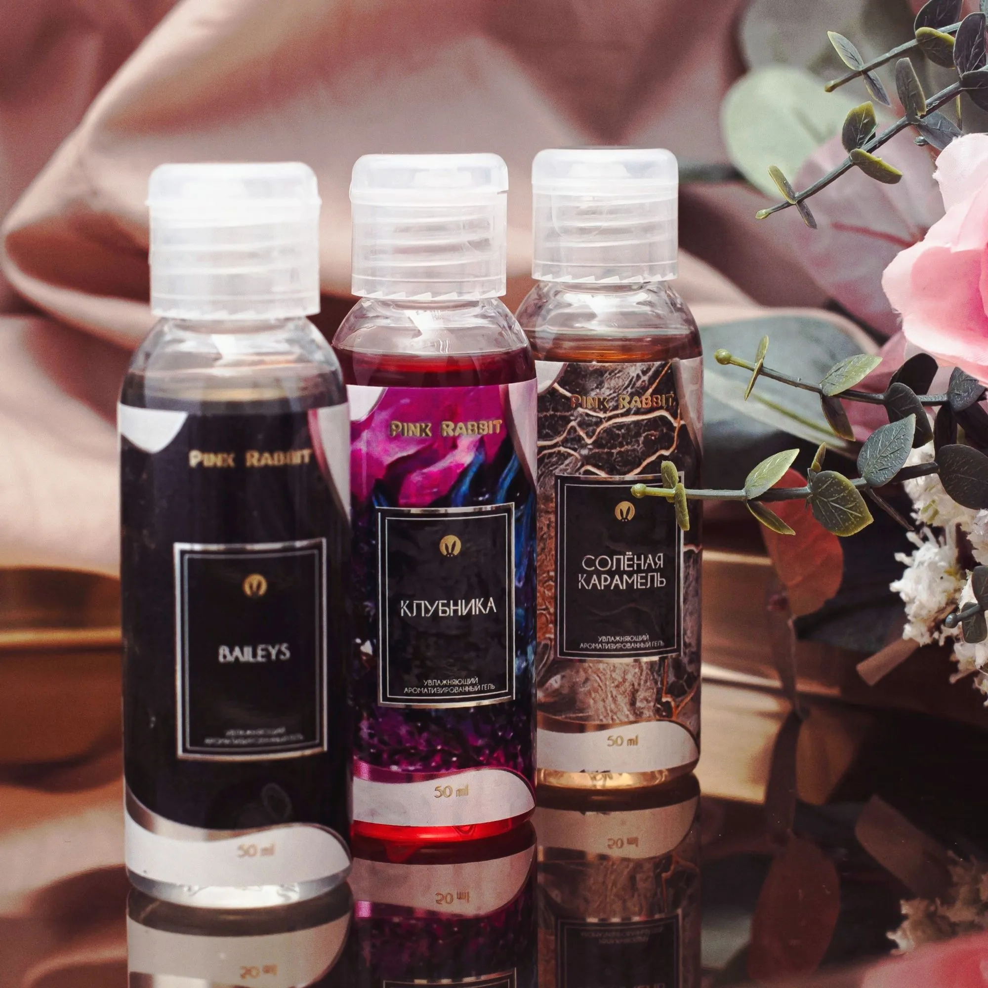 лубрикант оральный pinkrabbit, клубника, 50 мл в Москве