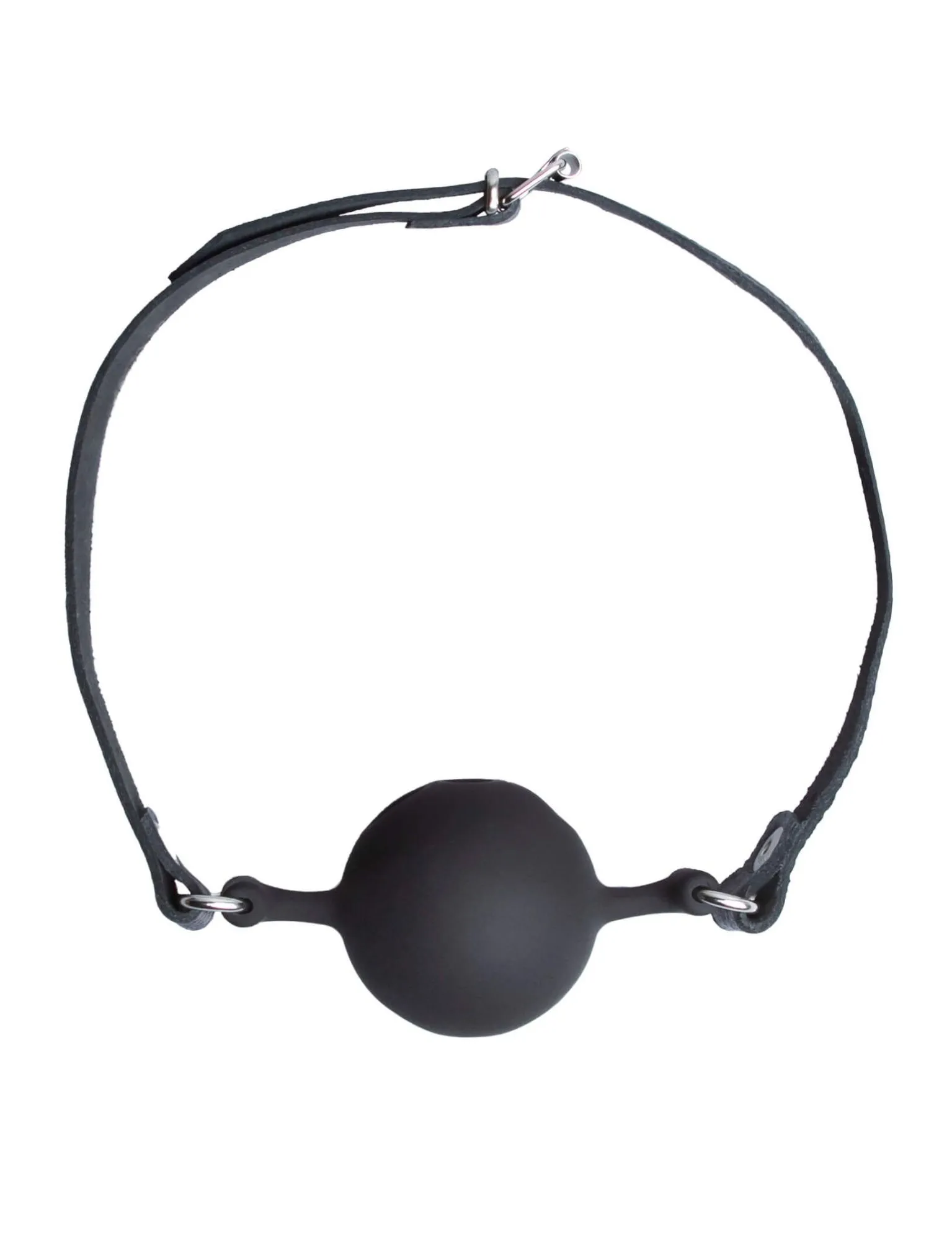 кляп силиконовый c черным шариком с перфорацией в Москве